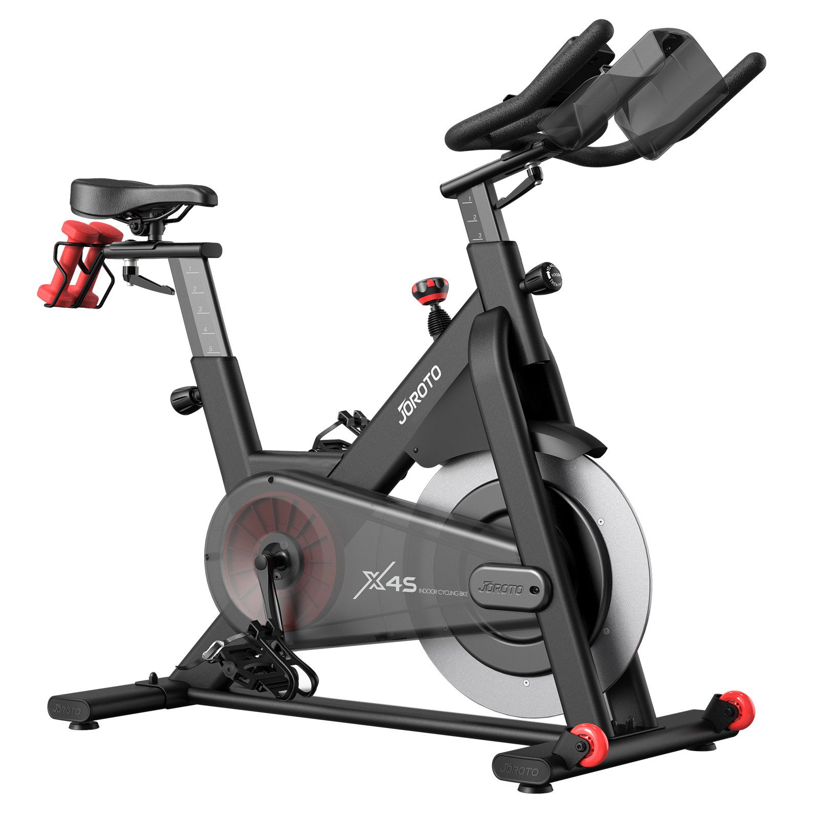 JOROTO Speedbike X4S, Bluetooth Heimtrainer mit