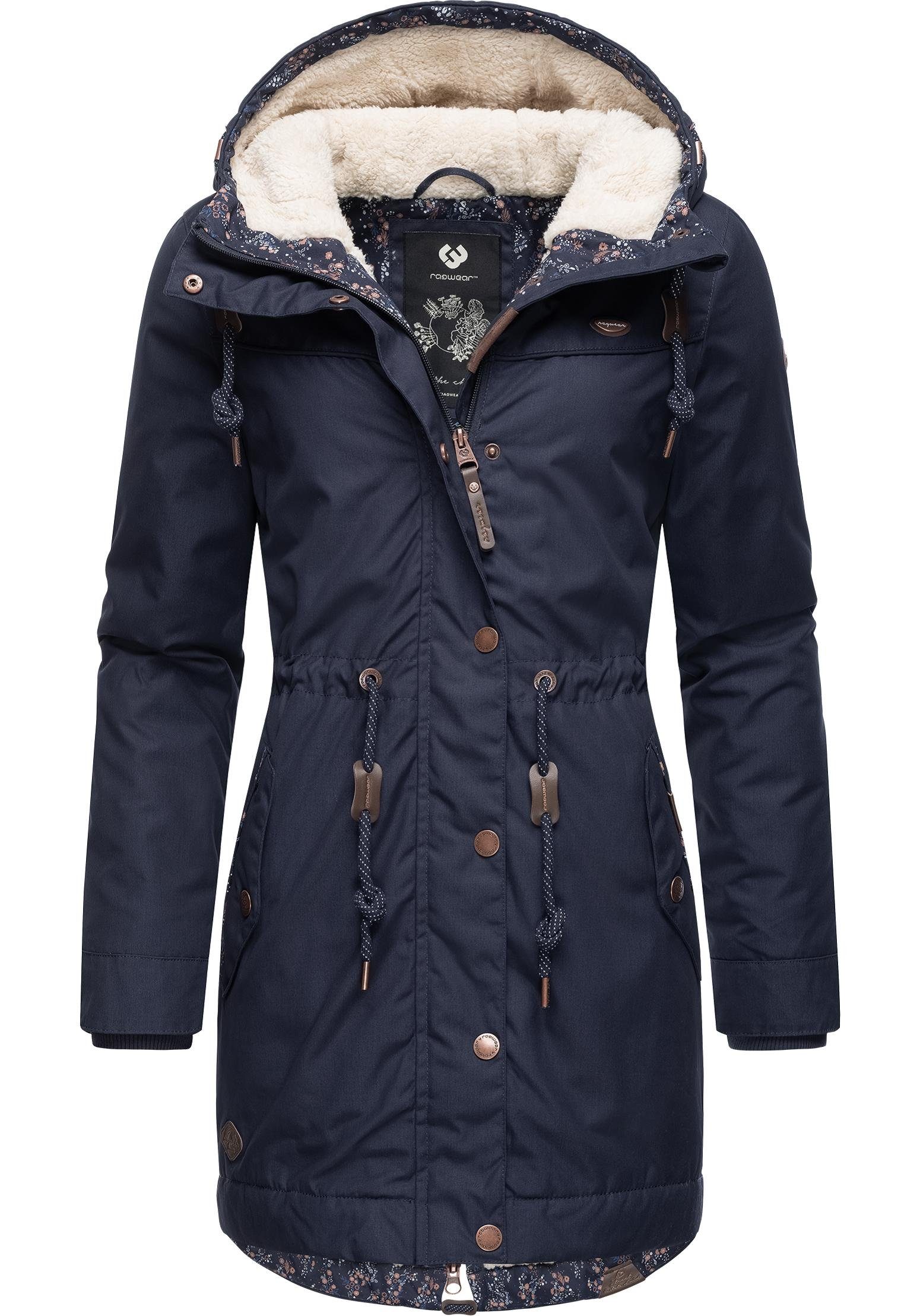 Ragwear Winterjacke YM-Canny stylischer Damen Kurzmantel