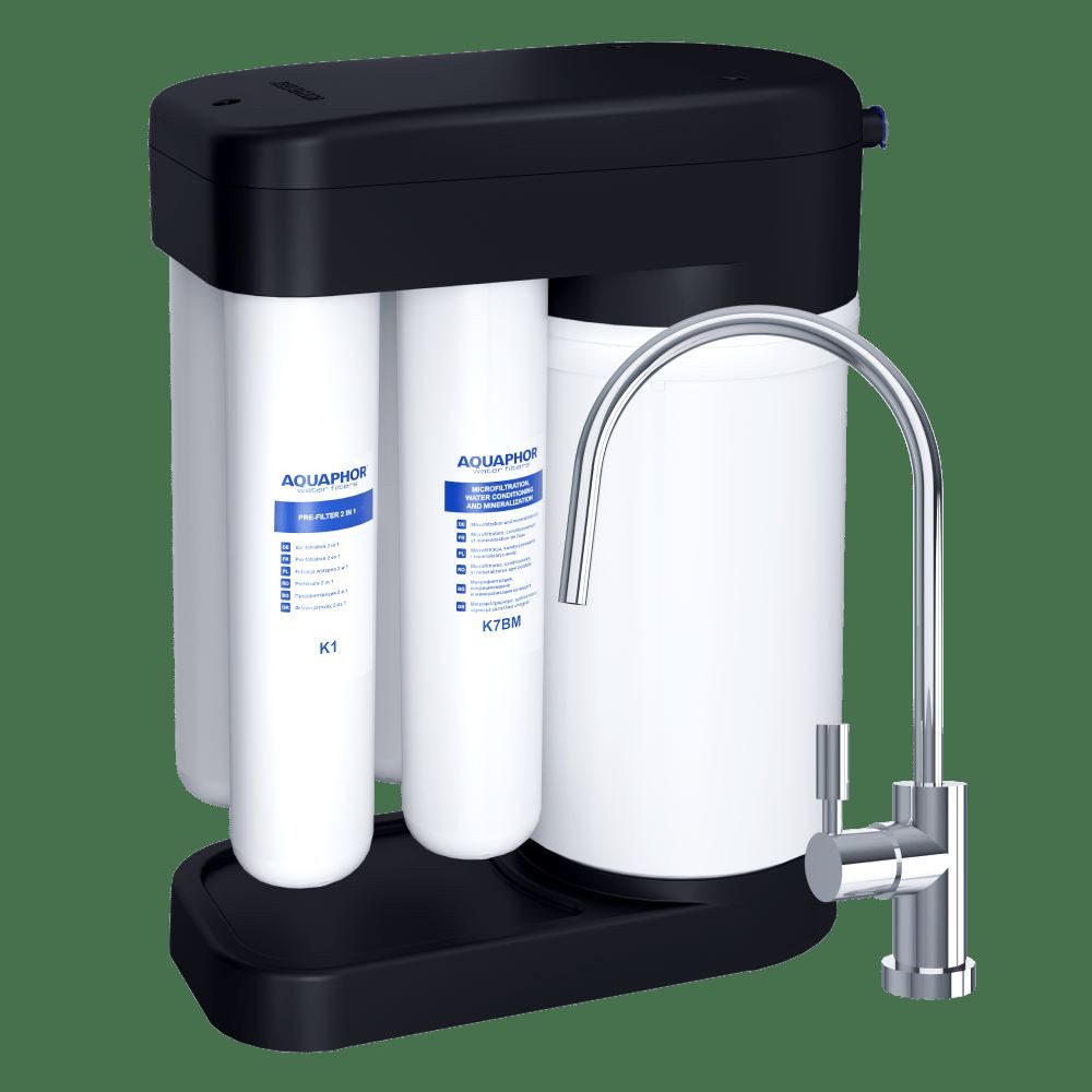 AQUAPHOR Untertisch-Trinkwassersystem Umkehrosmose DWM 102S mit