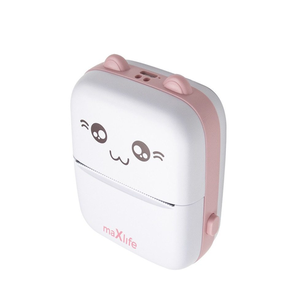 MaXlife Maxlife Bluetooth Thermodrucker MXTP-100 rosa