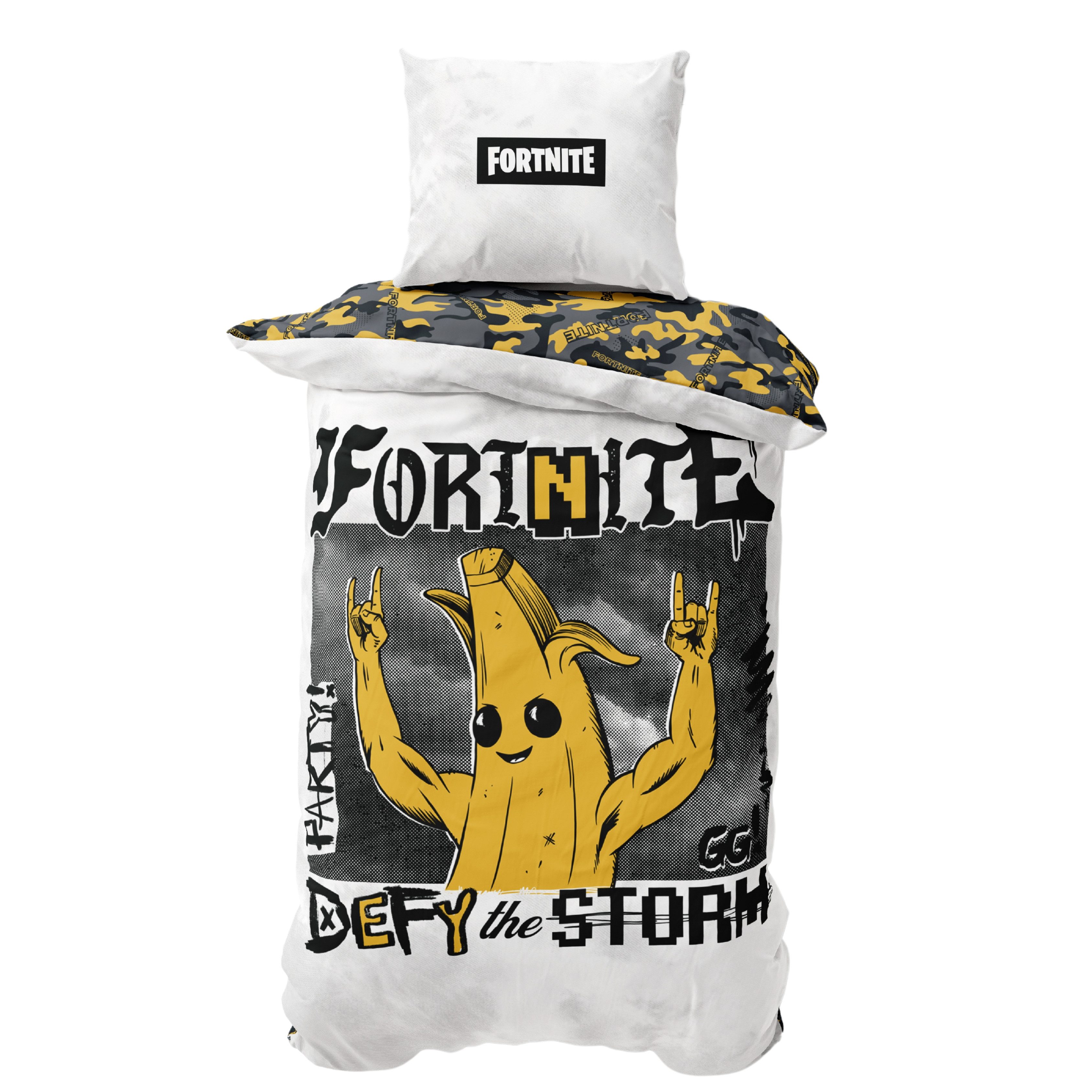 MTOnlinehandel Bettwäsche Fortnite Defy, 135x200 +