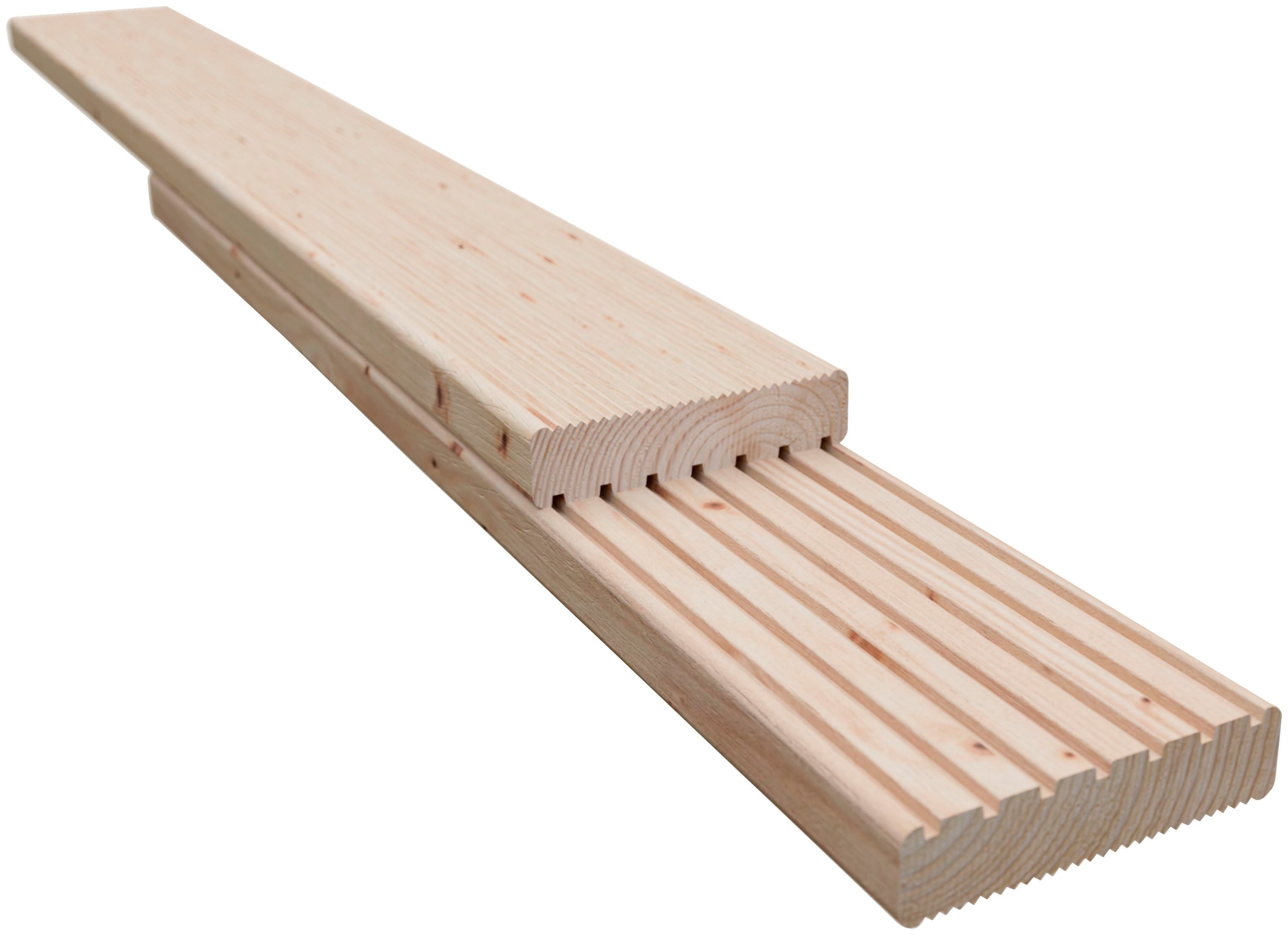 Kiehn-Holz Terrassendielen Terrassendeck, 4 m², BxL: