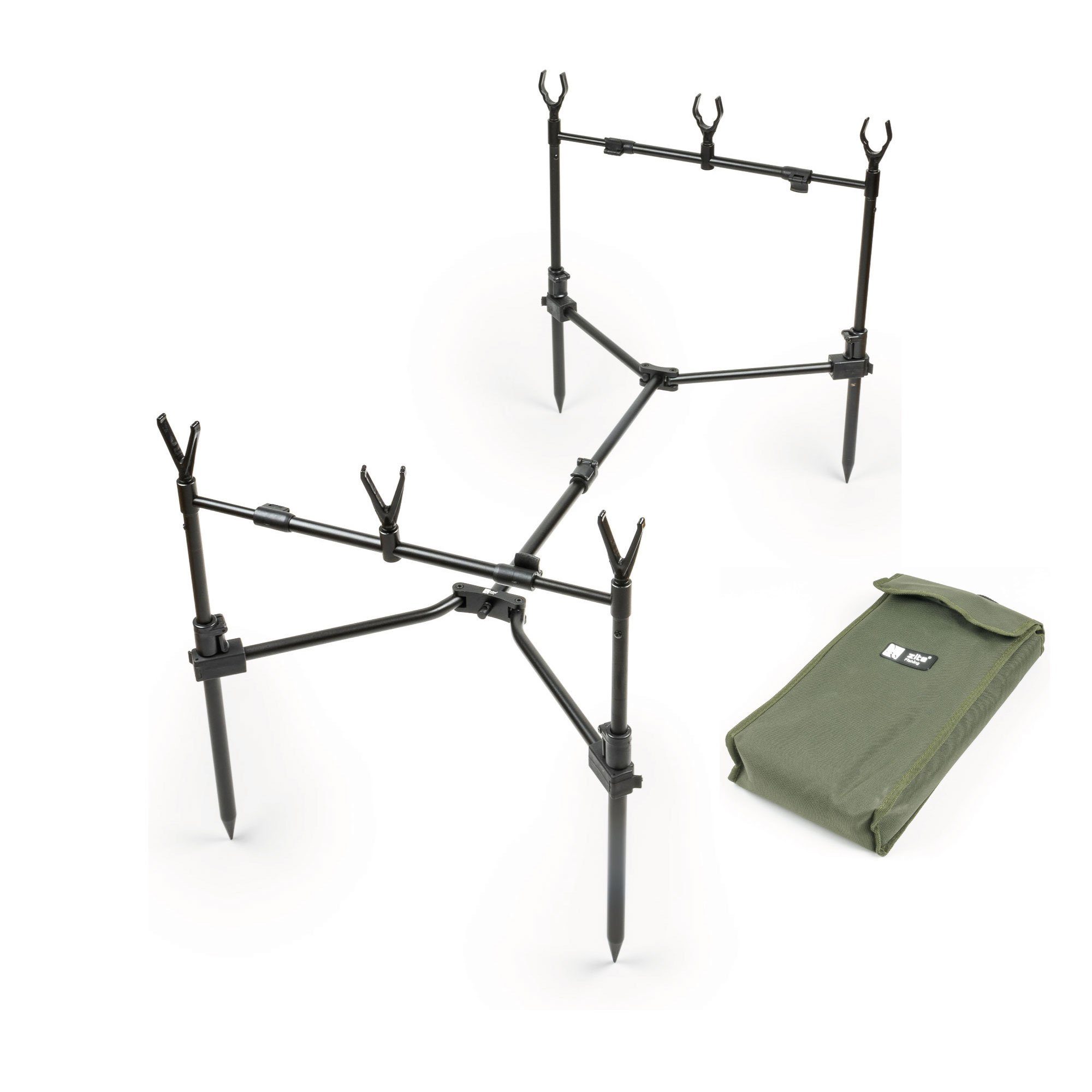 Zite Rutenhalter Kompaktes Teleskop Rod Pod