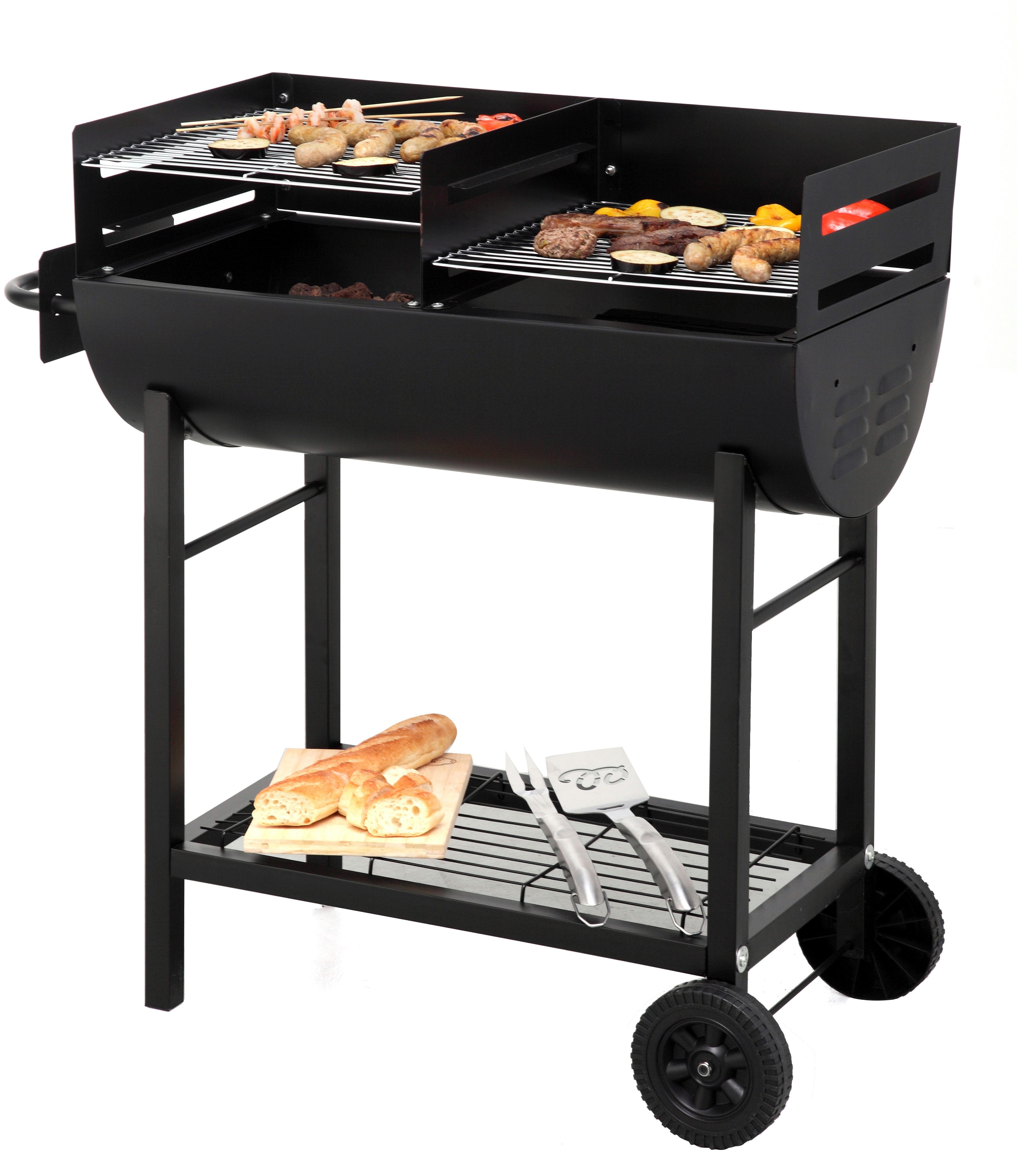 Tepro Holzkohlegrill Tepro 1037 Grillfass Detroit
