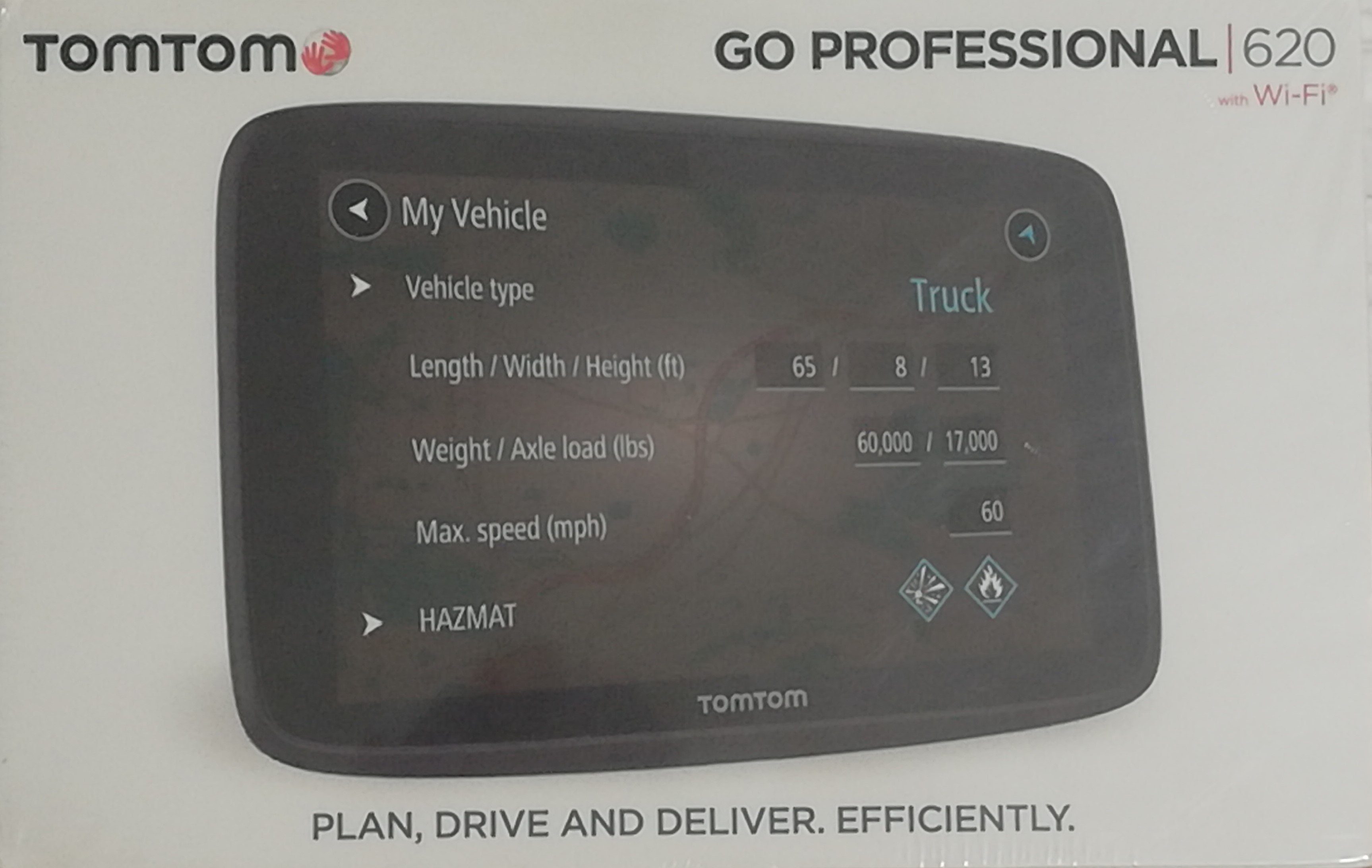 TomTom GO Professional 620 LKW-Navigationsgerät (Europa