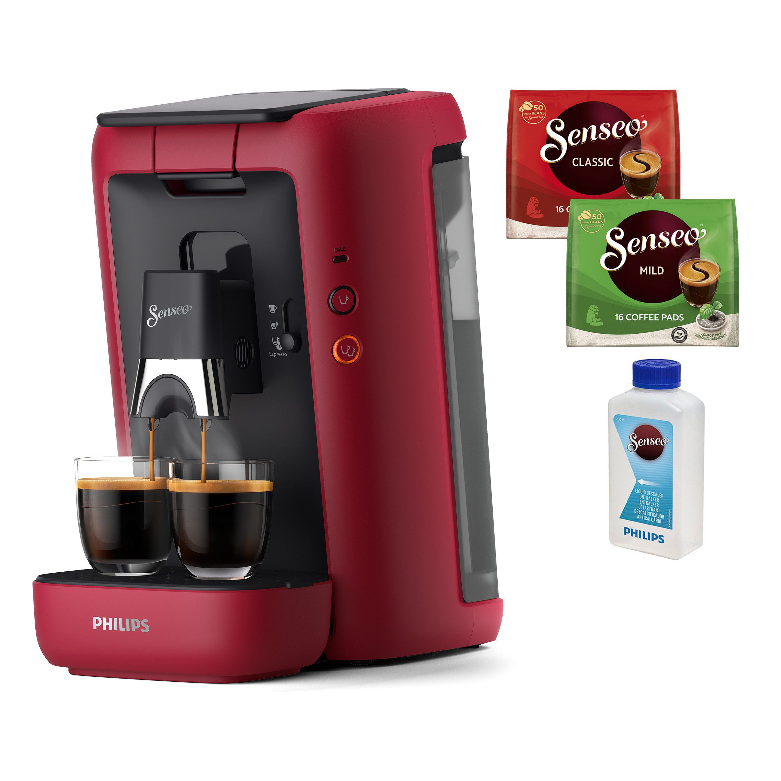 Philips Senseo Kaffeepadmaschine Maestro CSA260/90, mit