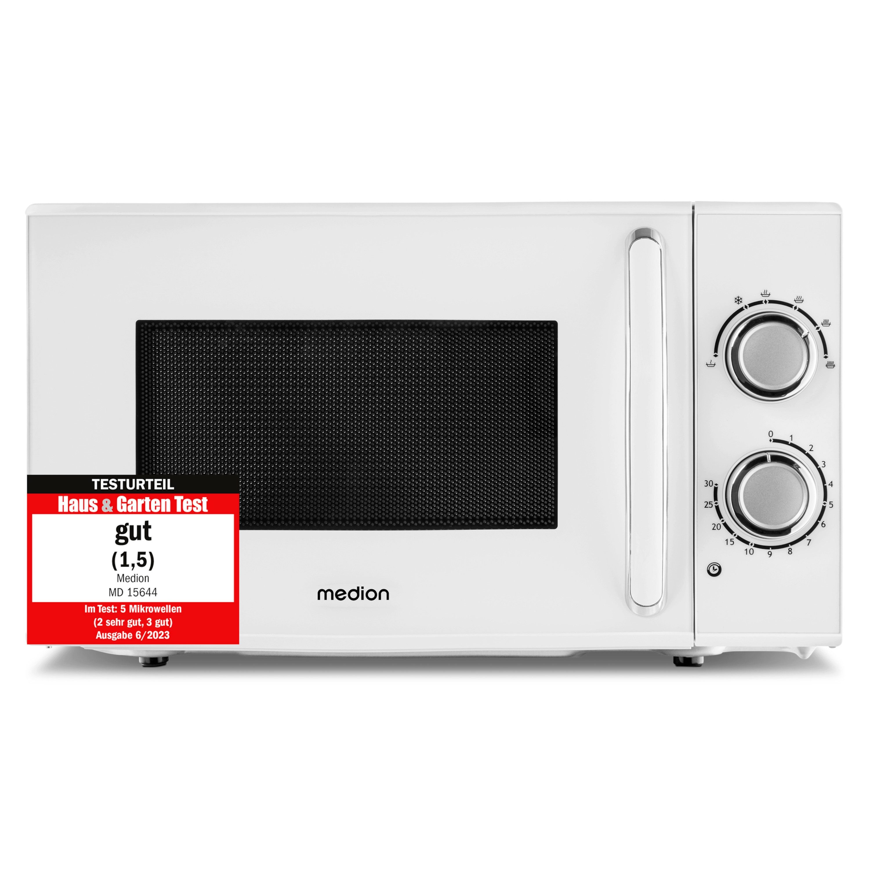 Medion® Mikrowelle MD15644, Mikrowelle, 17 l