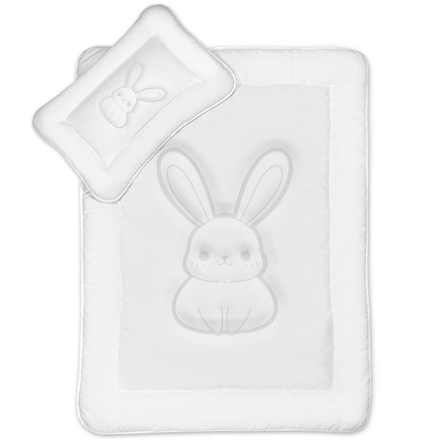 ibettertec Kinderbettdecke + Kopfkissen Kinderbetten Set