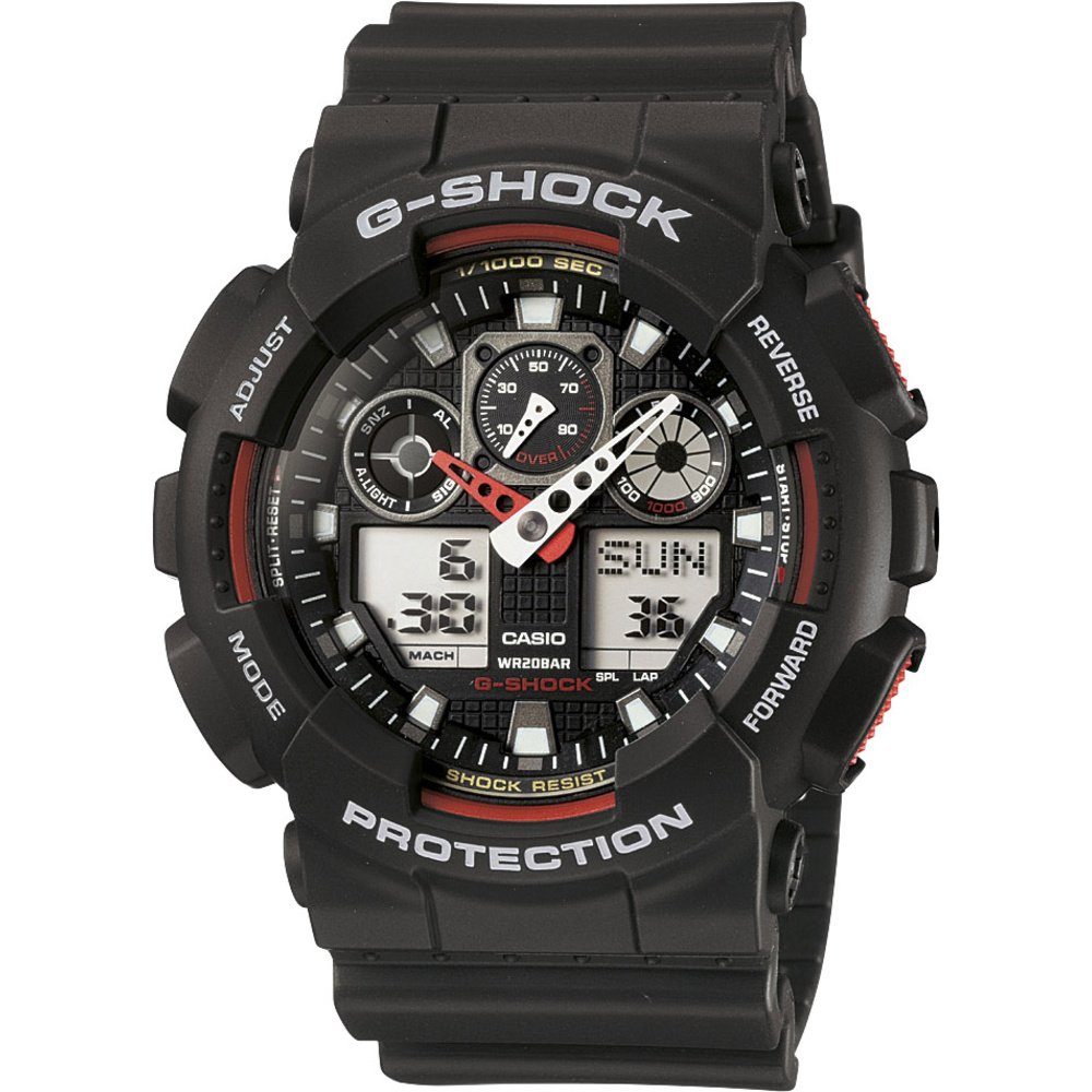 CASIO Casio Armbanduhr GA-100-1A4ER (B x
