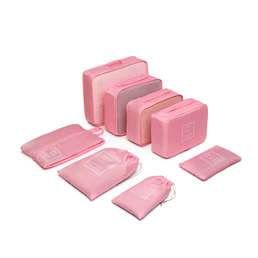 KONO Kofferorganizer Organizer Set 8-teilig für
