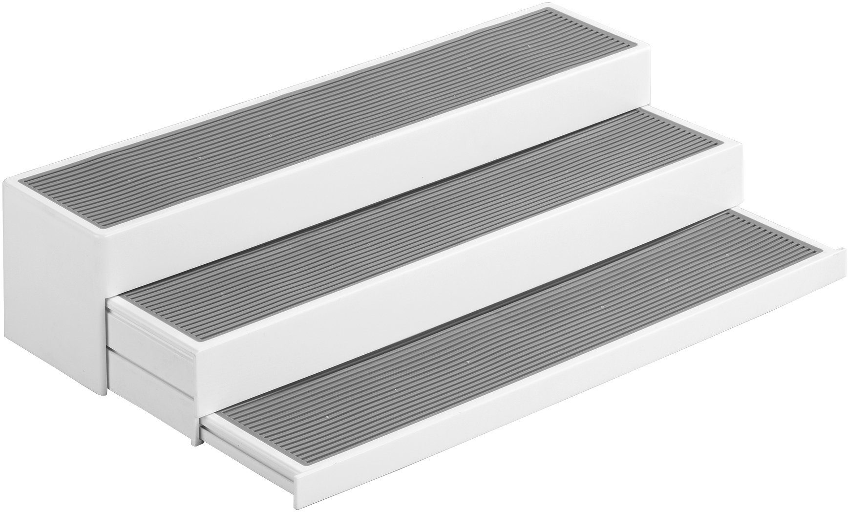 WENKO Küchenregal Modell Steps, 3-stufiges Gewürz-