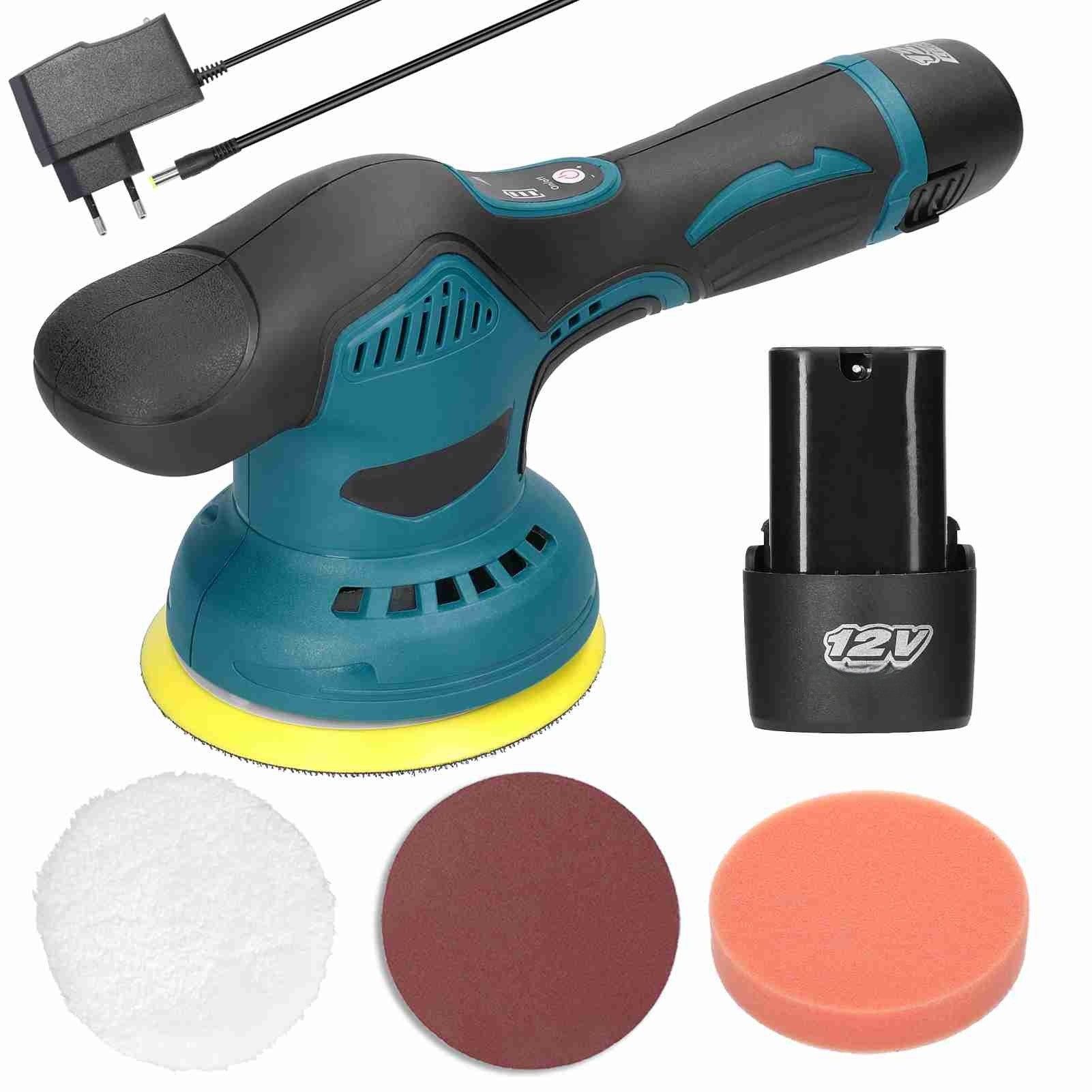cocosity Exzenter Poliermaschine Autopolierer 8 Geschwindigkeitsstufen