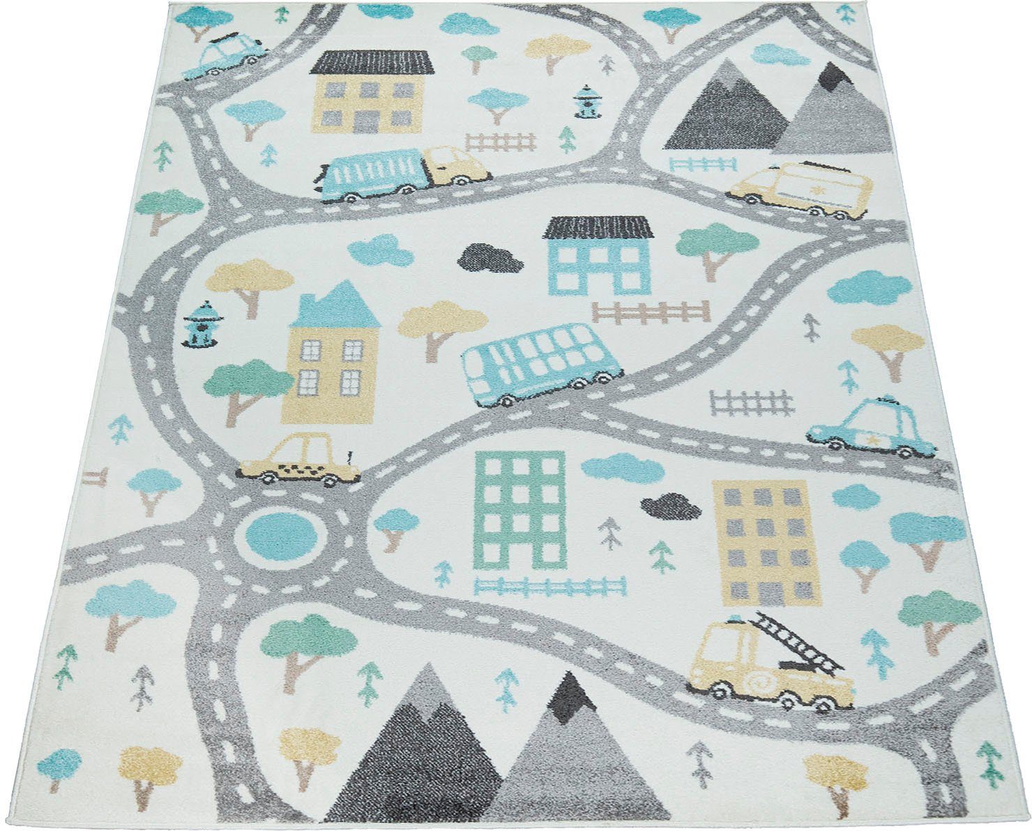 Paco Home Kinderteppich Nino 885, rechteckig,