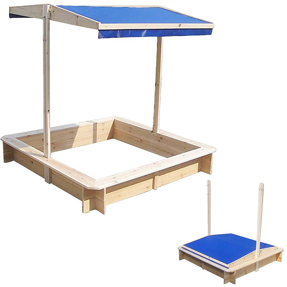 Melko Sandkasten Sandkasten Sandkiste 120x120 CM
