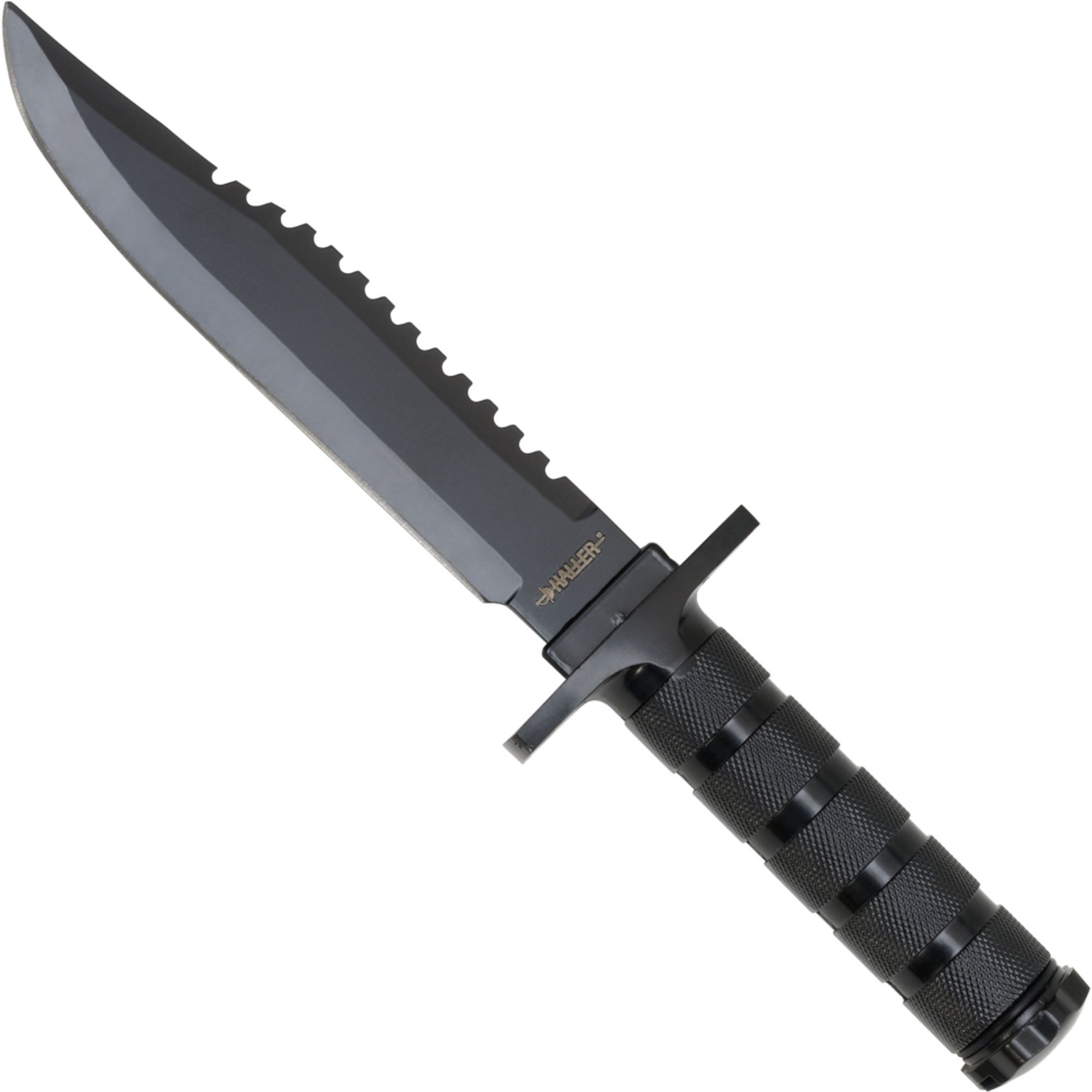 Haller Messer Taschenmesser Haller Survivalmesser Schwarz