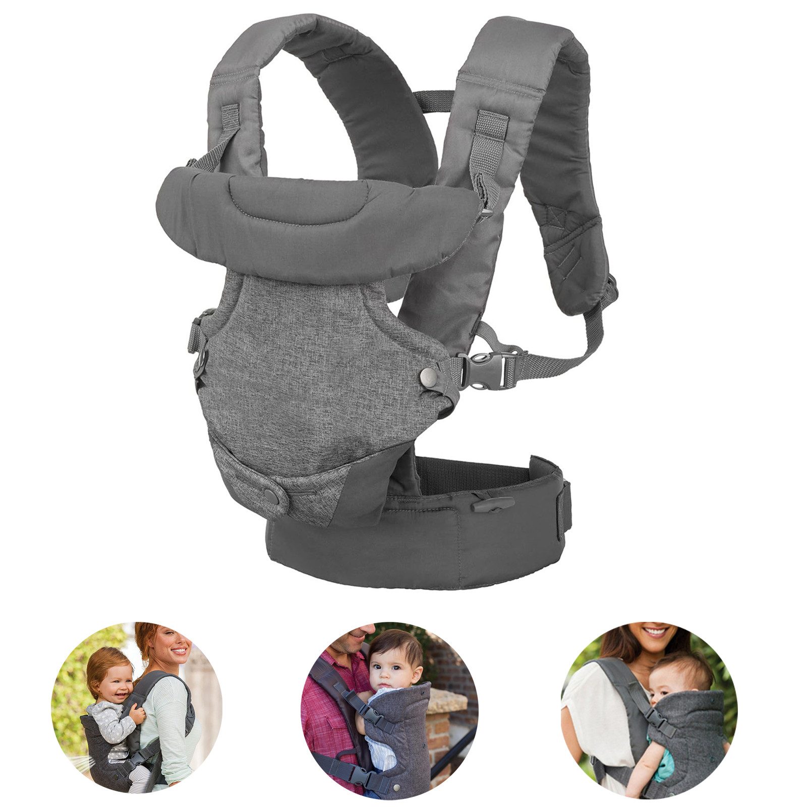 REDOM Bauchtrage 4 in 1 Babytrage