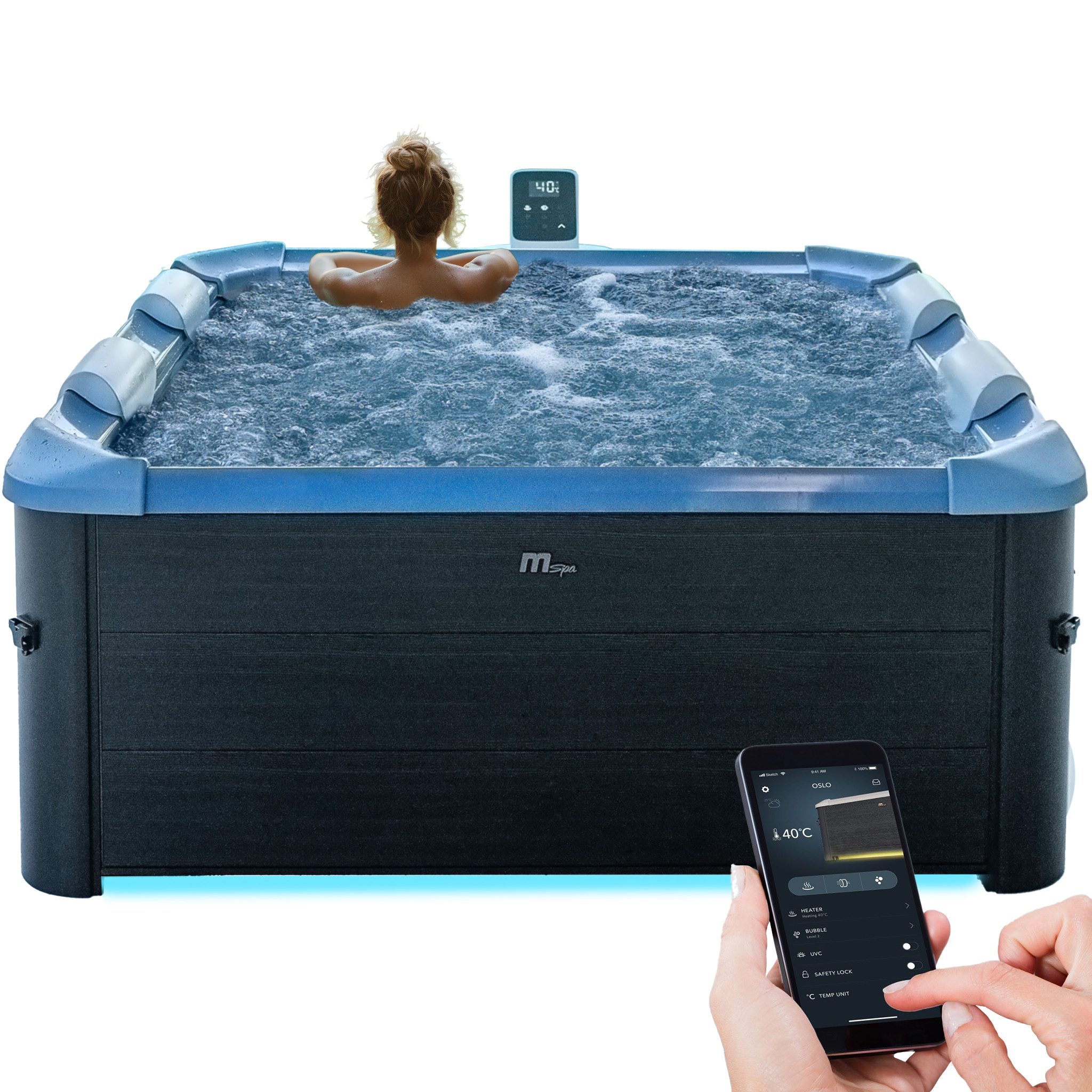 mSpa Whirlpool Whirlpool Frame Oslo F-OS063W