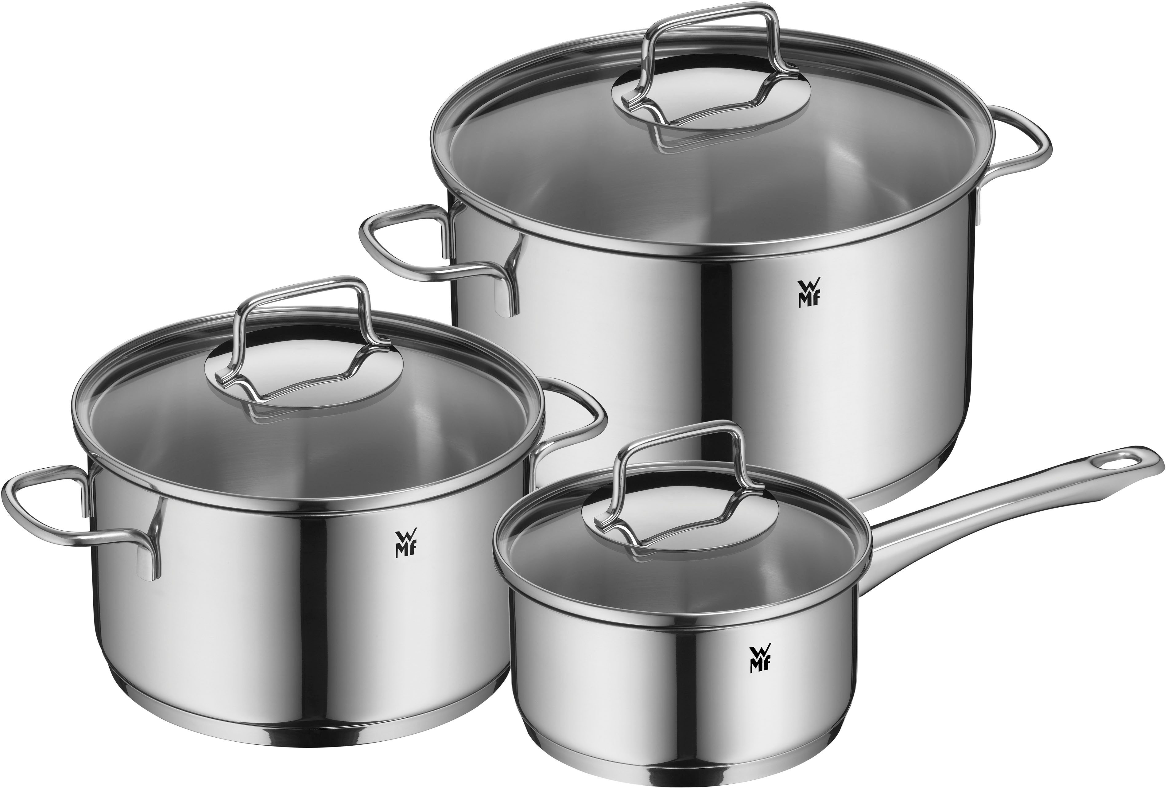 WMF Topf-Set Astoria, Cromargan® Edelstahl Rostfrei