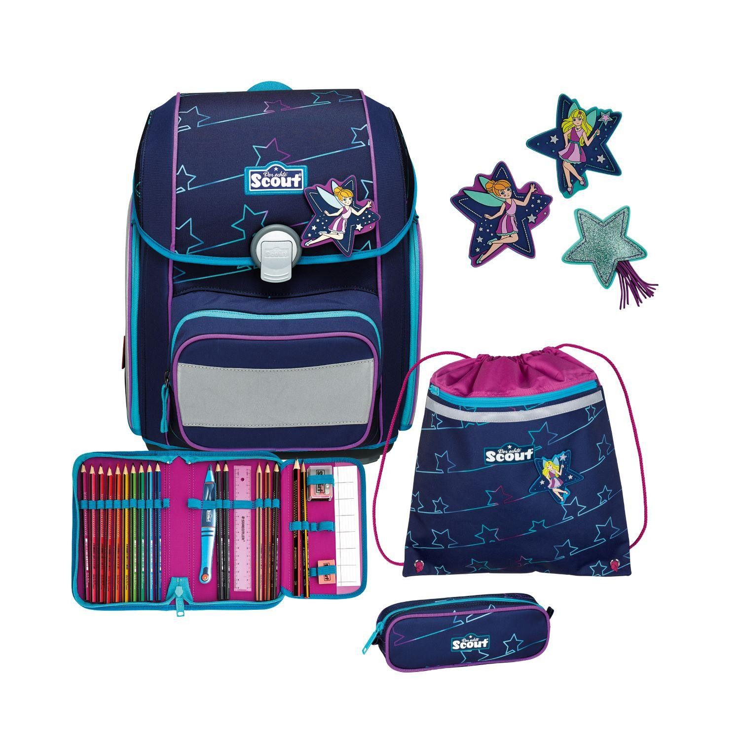 Scout Schulranzen Scout Genius Blue Star