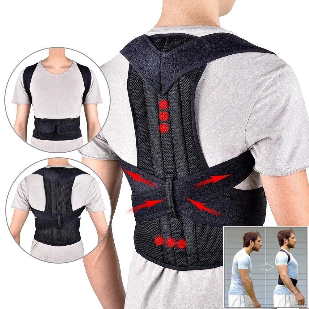 Coonoor Kniebandage Rückenkorrektor, Posture Correction und