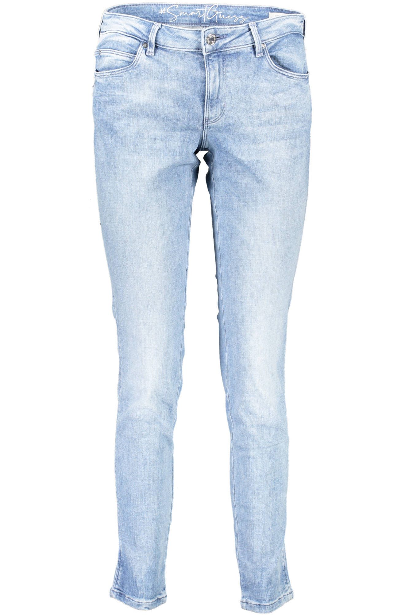 GUESS JEANS 5-Pocket-Jeans Bio-Damenjeans Blau: Skinny