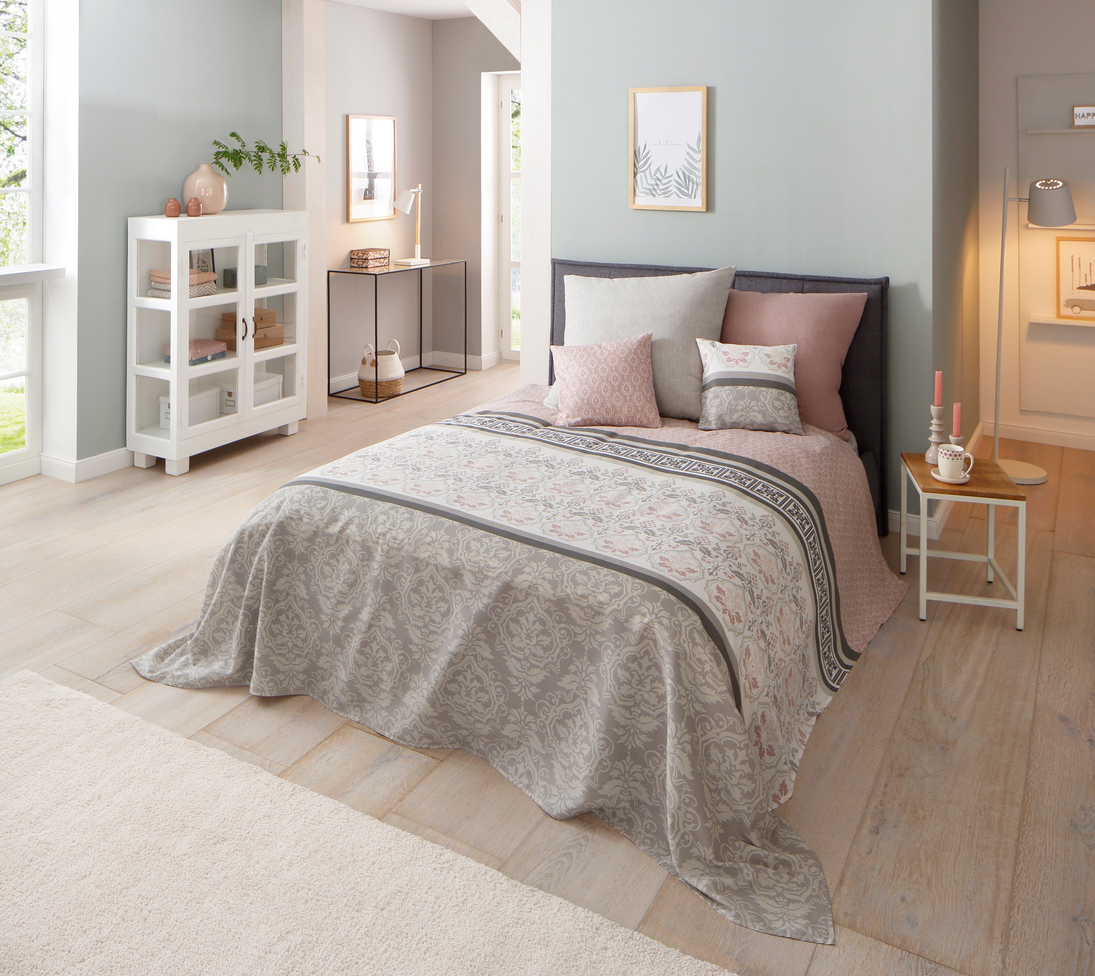 Home affaire Tagesdecke Cremona leichte Tagesdecke,