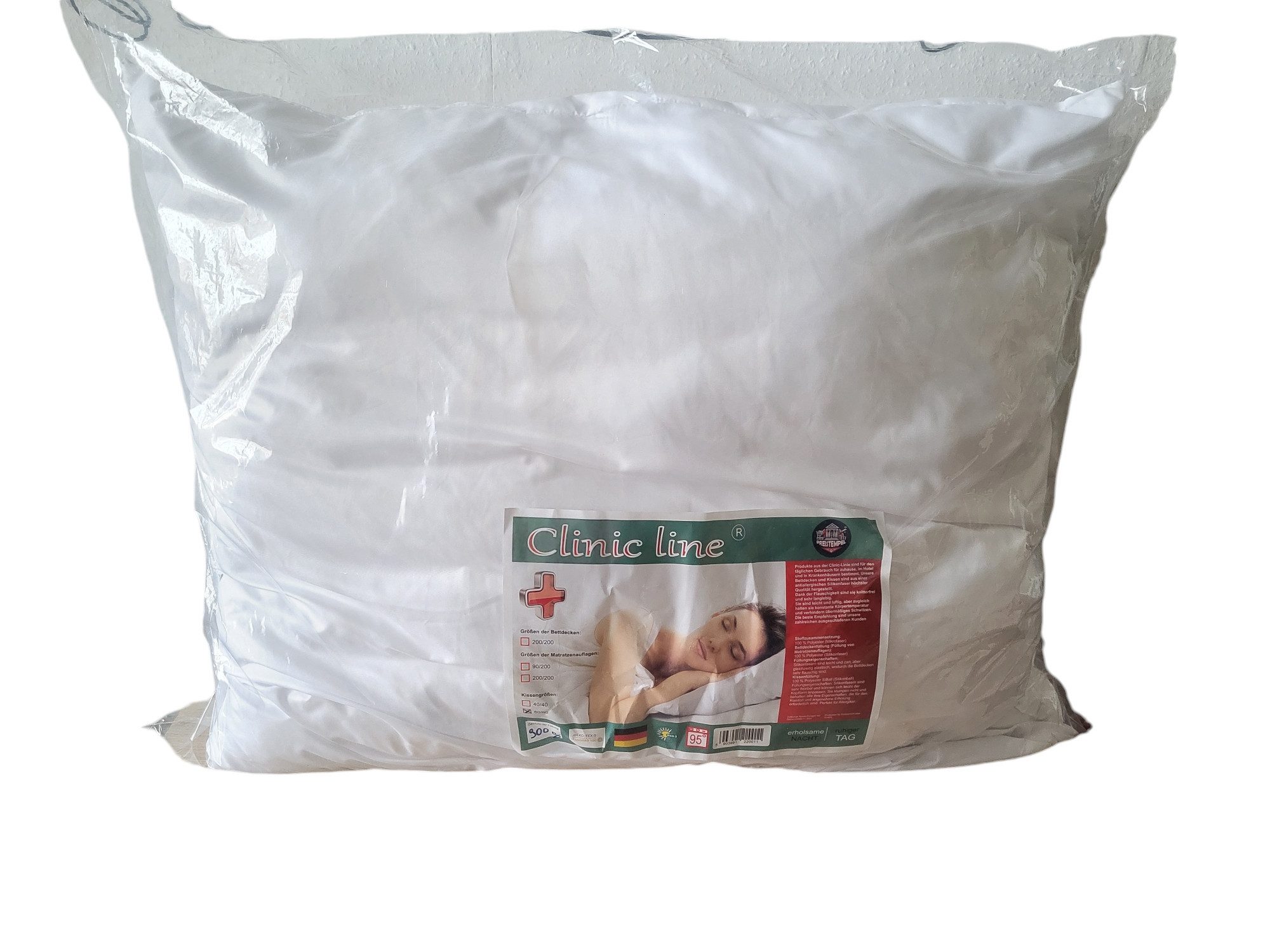 Preis-Shop24 Kopfkissen Kopfkissen 80x80 cm Kissen