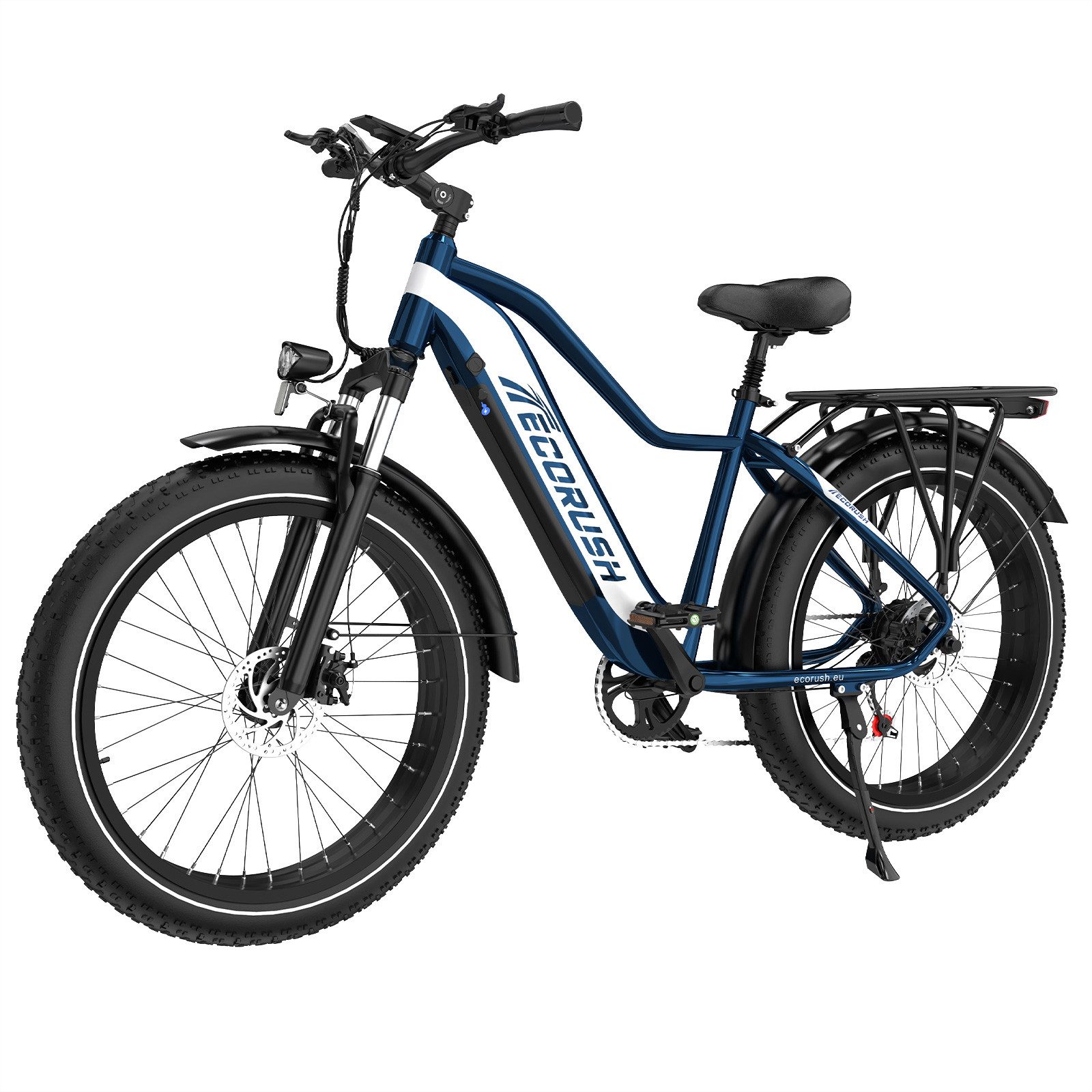 ECORUSH E-Bike 26*4,0 Zoll Elektrofahrrad 48V13Ah