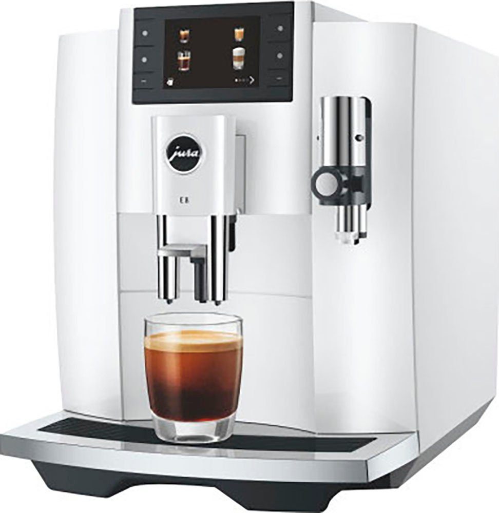 JURA Kaffeevollautomat 15585 E8 Piano White