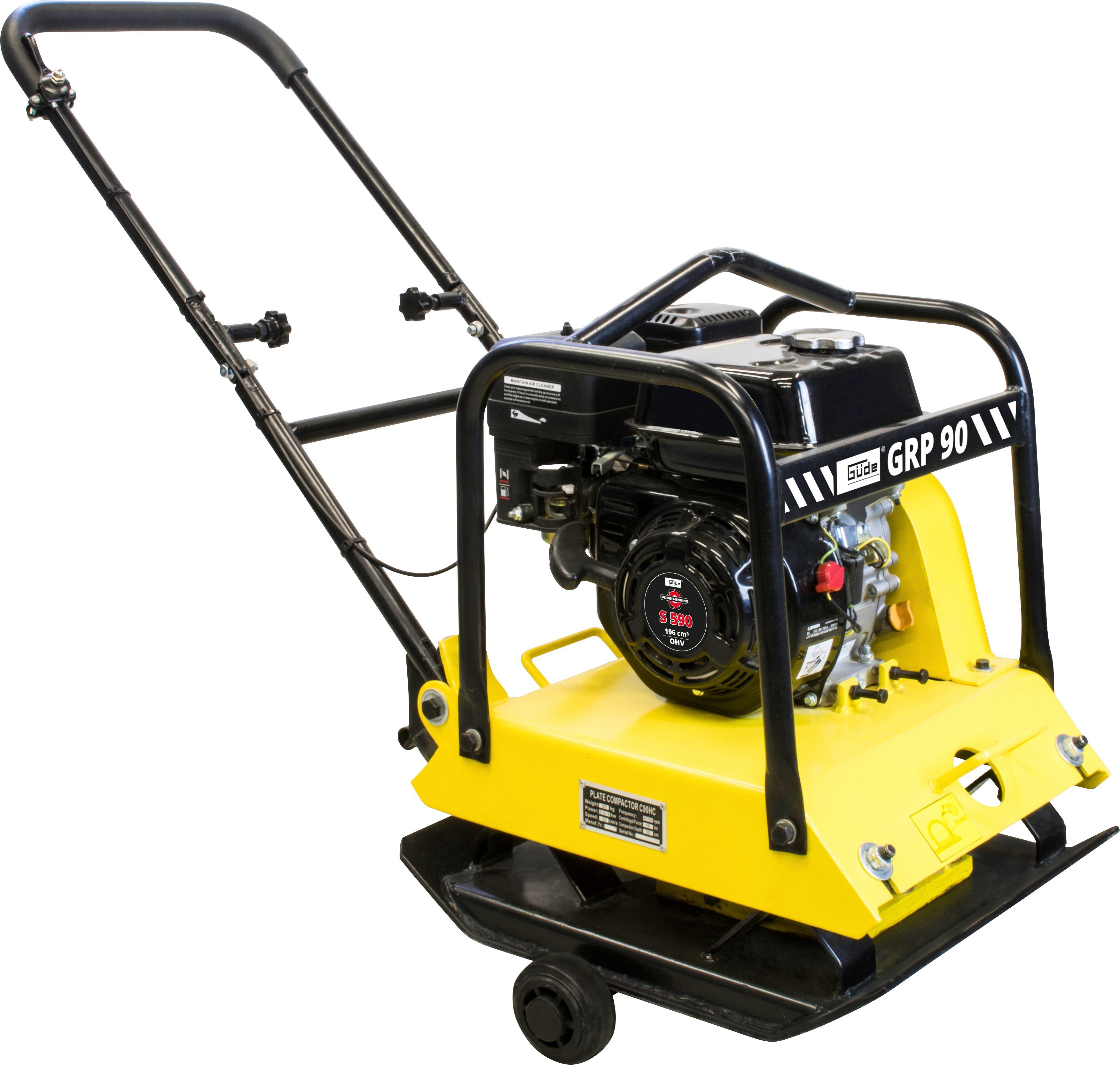 Güde Rüttelplatte GRP 90, max. 4750