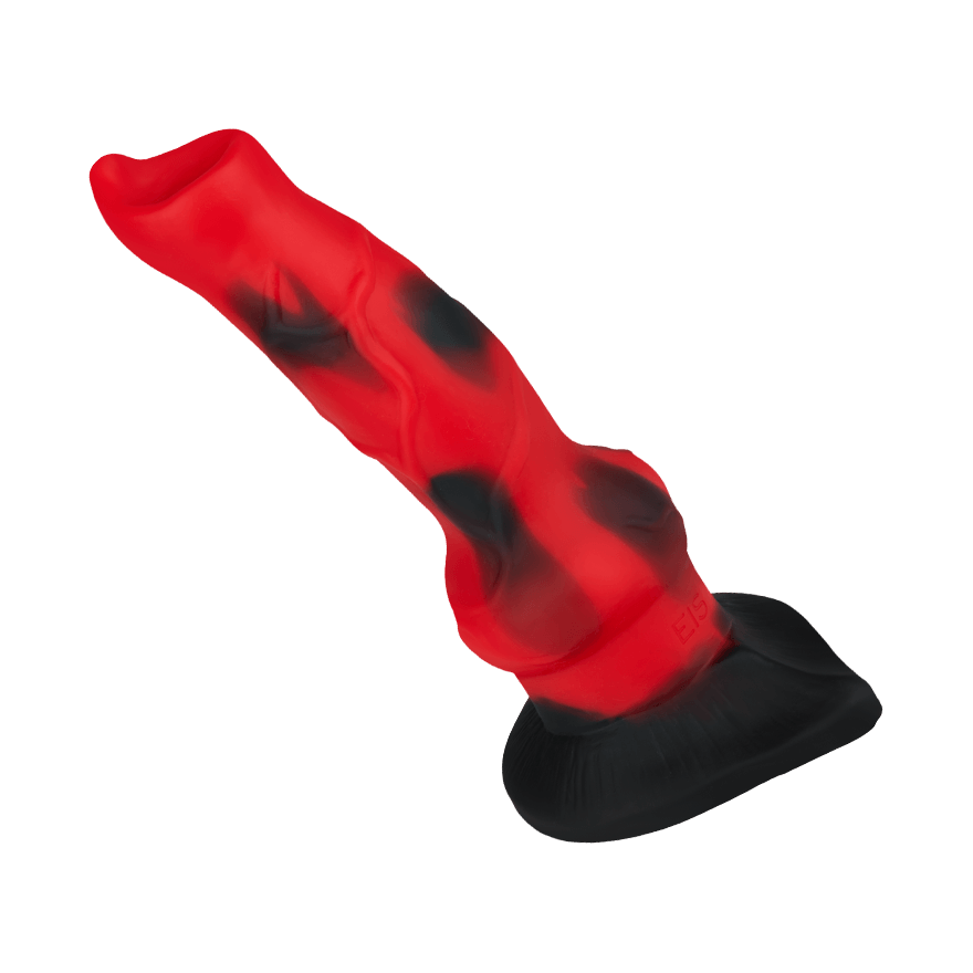 Monster-Vibrator aus Silikon, 18,5 cm