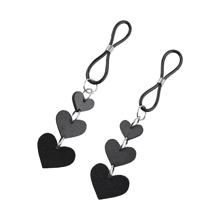 Sex and Mischief - Heart Nipple Ties