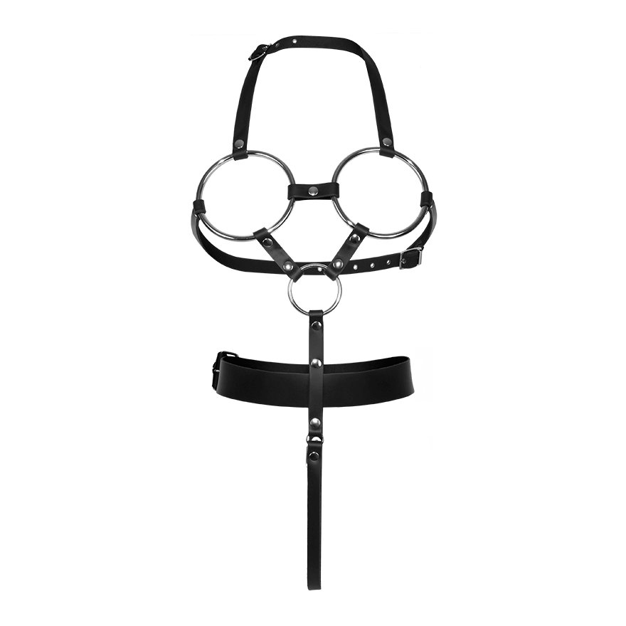 Laszives Leder-Geschirr