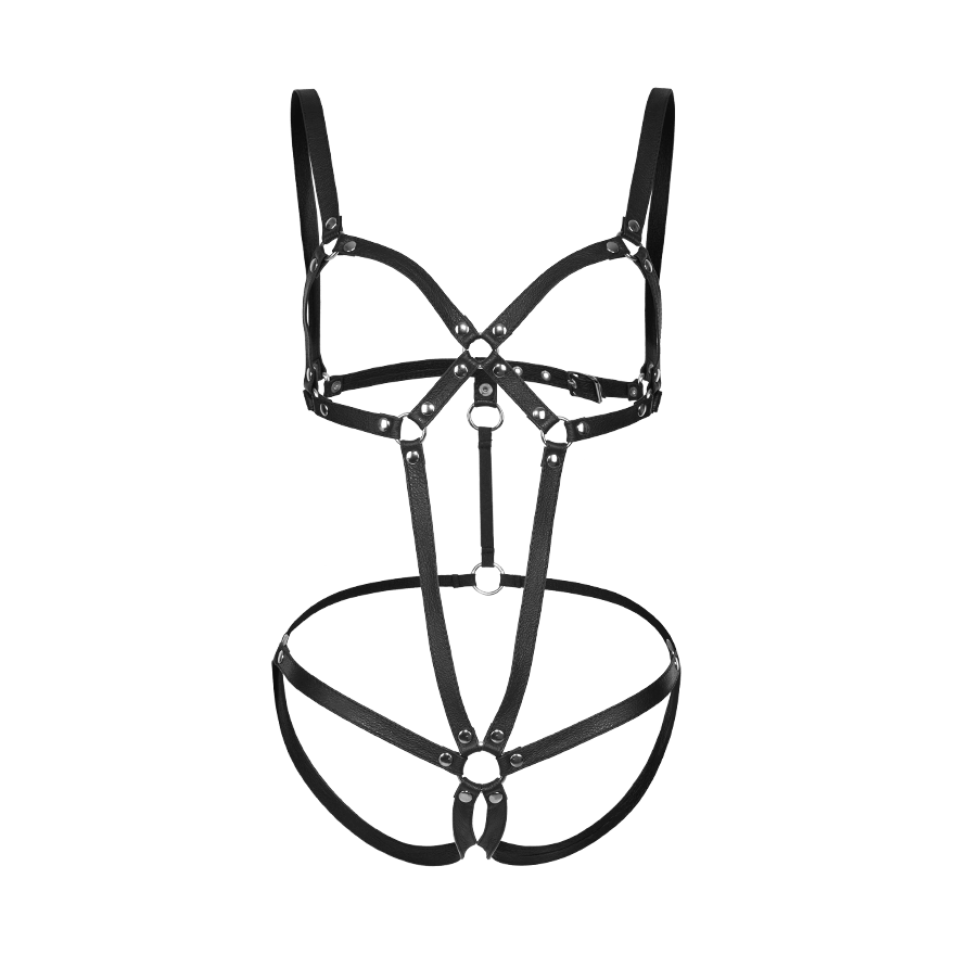 Verruchtes Leder-Geschirr