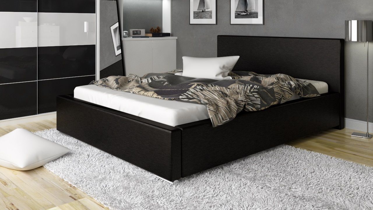 Polsterbett Bett Doppelbett NELIO XS 180x200cm inkl.Lattenrost