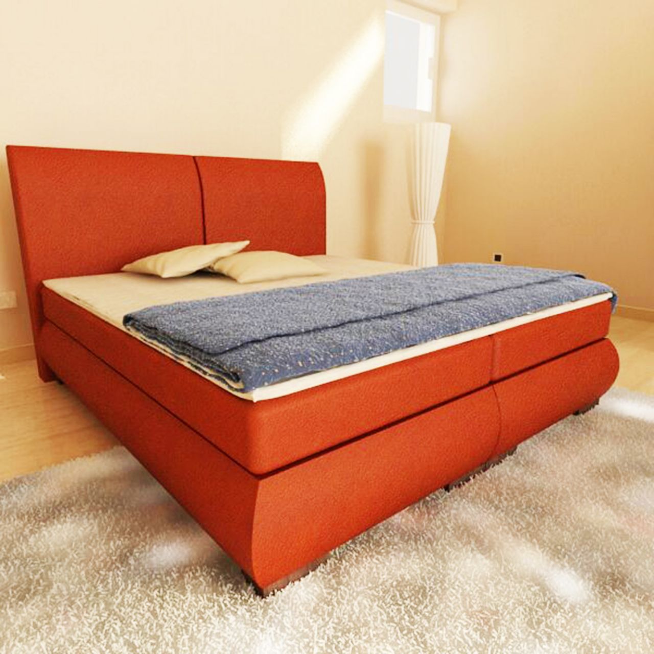 Boxspringbett Schlafzimmerbett MATERA 90x200 cm