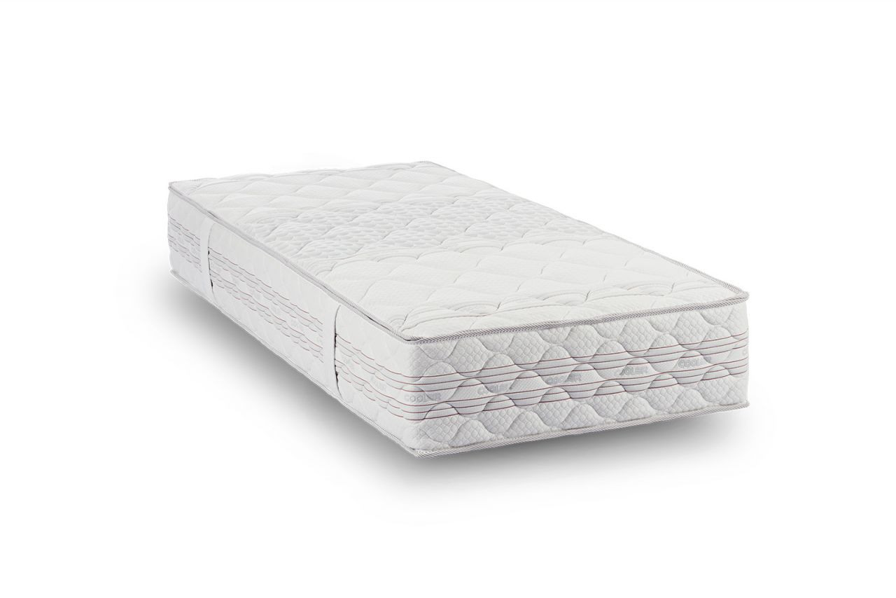 Matratze KOMFORT H2 ,7 Zonen ME+PU Schaum /Supermicropocket 180x200 cm