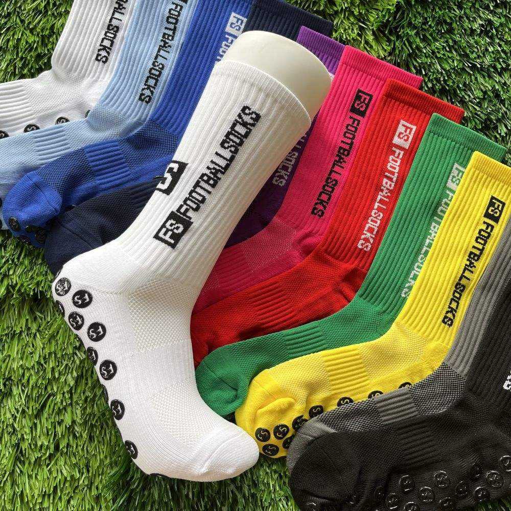 Sports Mid Tube Football Socks Men And Women Training Football Socks Professional Thick Towel Bottom Non Slip Football Socks