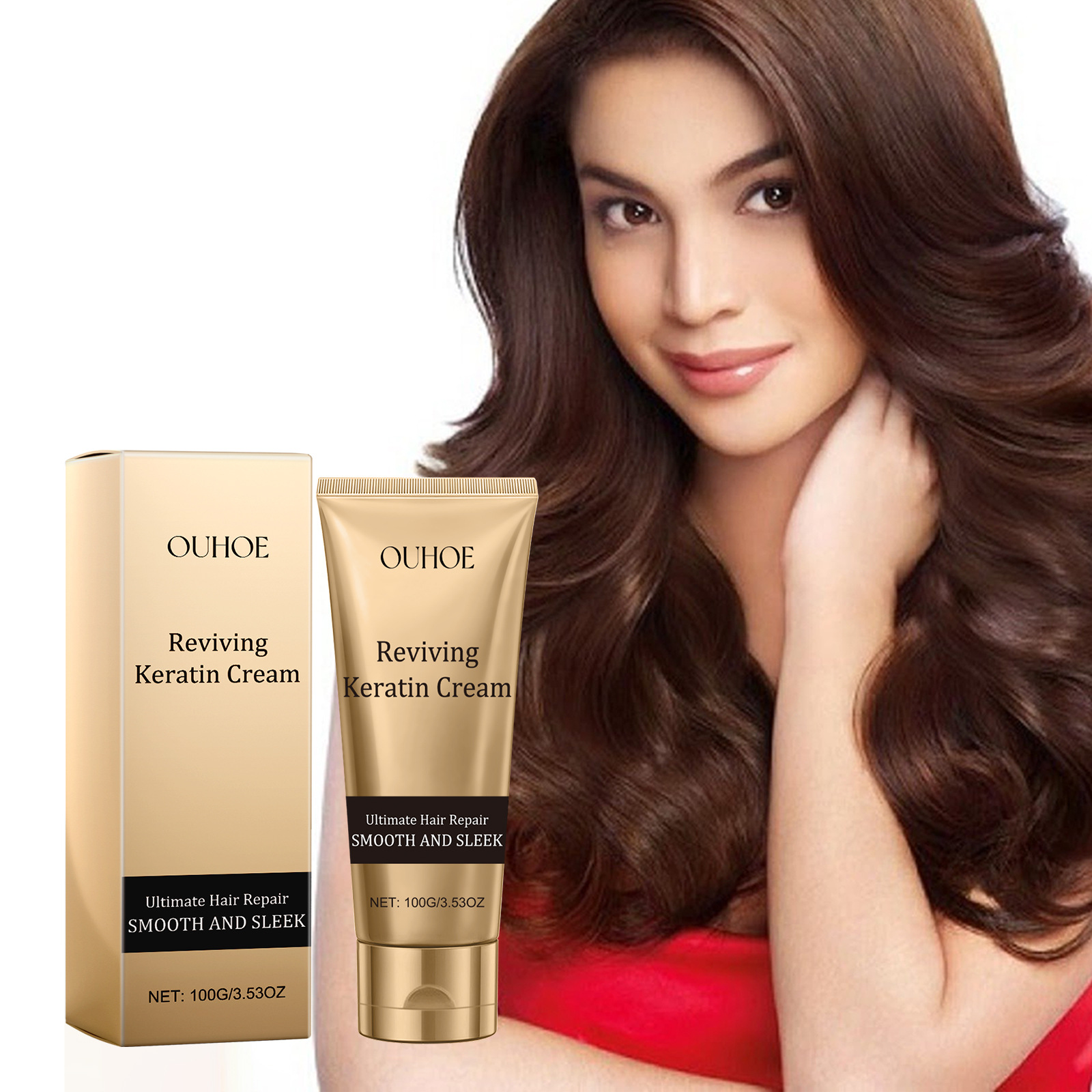 Hair Protein Care Cream, Hair Care Hydrating Moisturizing Smooth Hair Care Cream