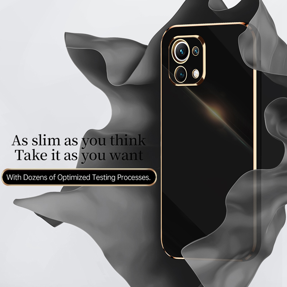 Fundas For Xiaomi 12X 12 Mi 11 Ultra 11 Lite 4G 5G Electroplated Phone Cases For Xiaomi Mi 11 Lite 5G NE Shockproof Back