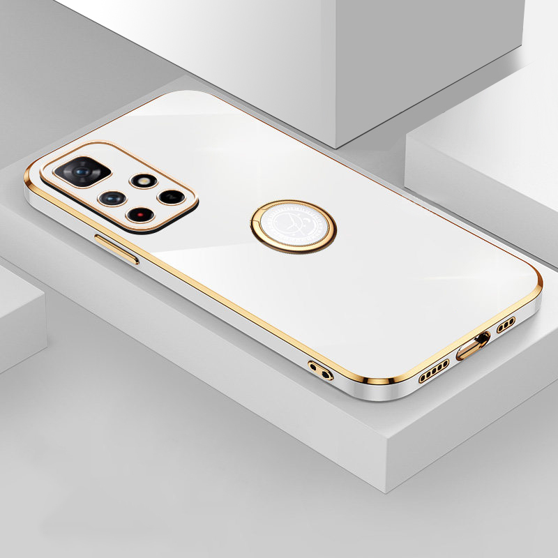 Plating Square Frame Phone Case For Xiaomi Redmi Note 11 Pro Plus Note 10pro max 10s Case redmi note