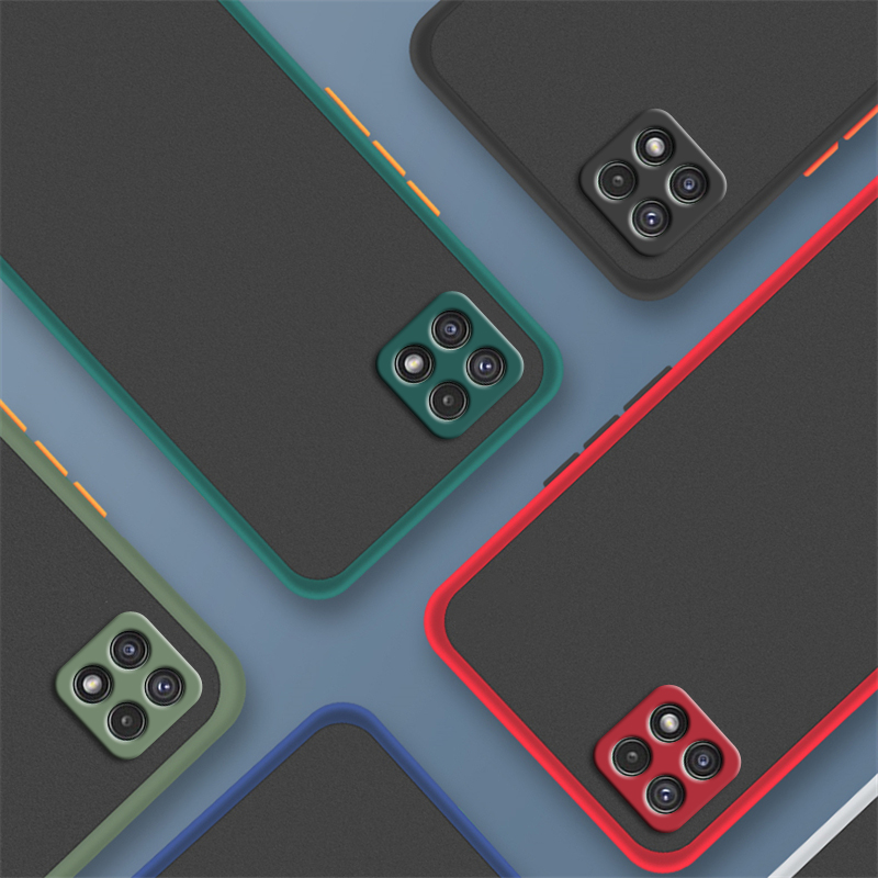 Matte PC Cover For Samsung Galaxy A22S 5G Case Samsung A03S A12 A22S A32 A52 A72 Cover Shockproof