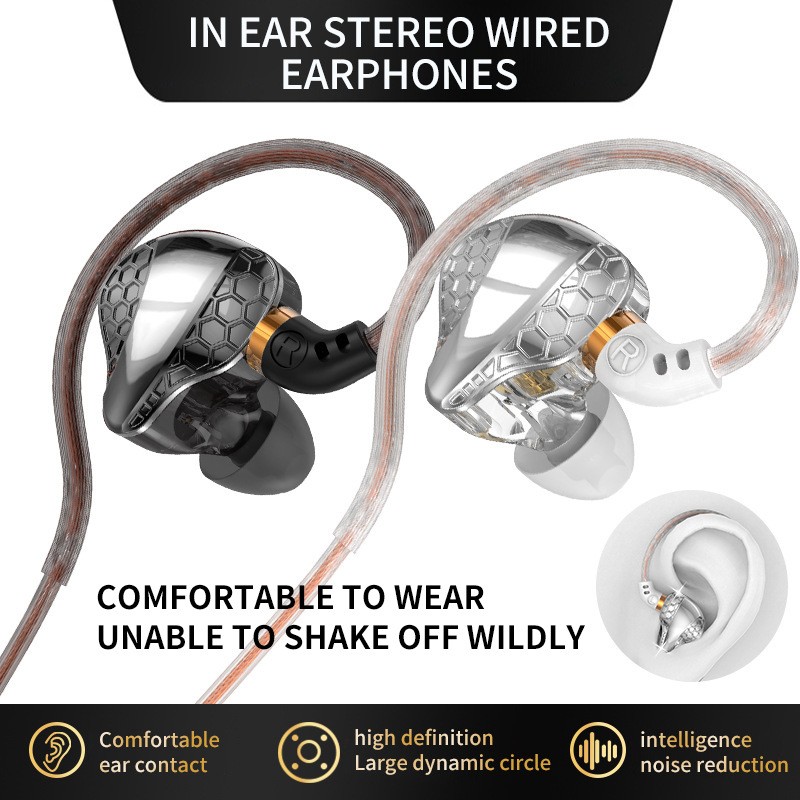 Wired Gaming Headphones Gaming Headset Wired Ecouteurs Filaires C Type Earphone In Ear Headphones For IPhone Samsung Android