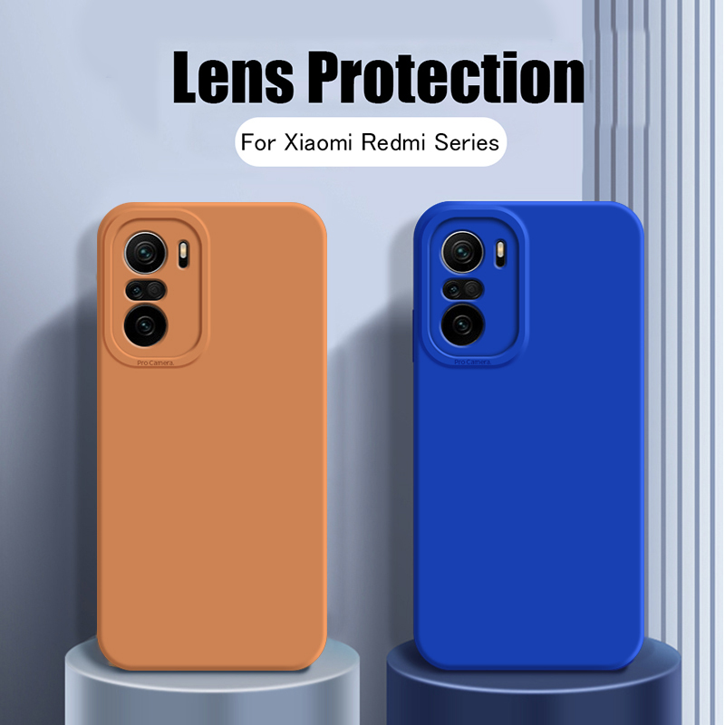 Camera Protection Soft Phone Case For Xiaomi Mi 11 Pro 11 Lite Redmi Note 10 11 9 Pro POCO F3 F2 Pro K40 Pro Shockproof