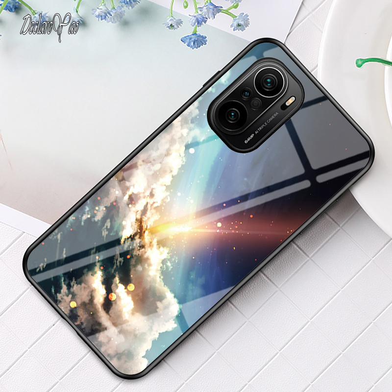 Poco X3 NFC X4 Pro Case DECLAREYAO Hard Glass Cover For Xiaomi Poco F4 GT F3 F2 Pro M3 M4 Case Silicone Frame Ultra Slim