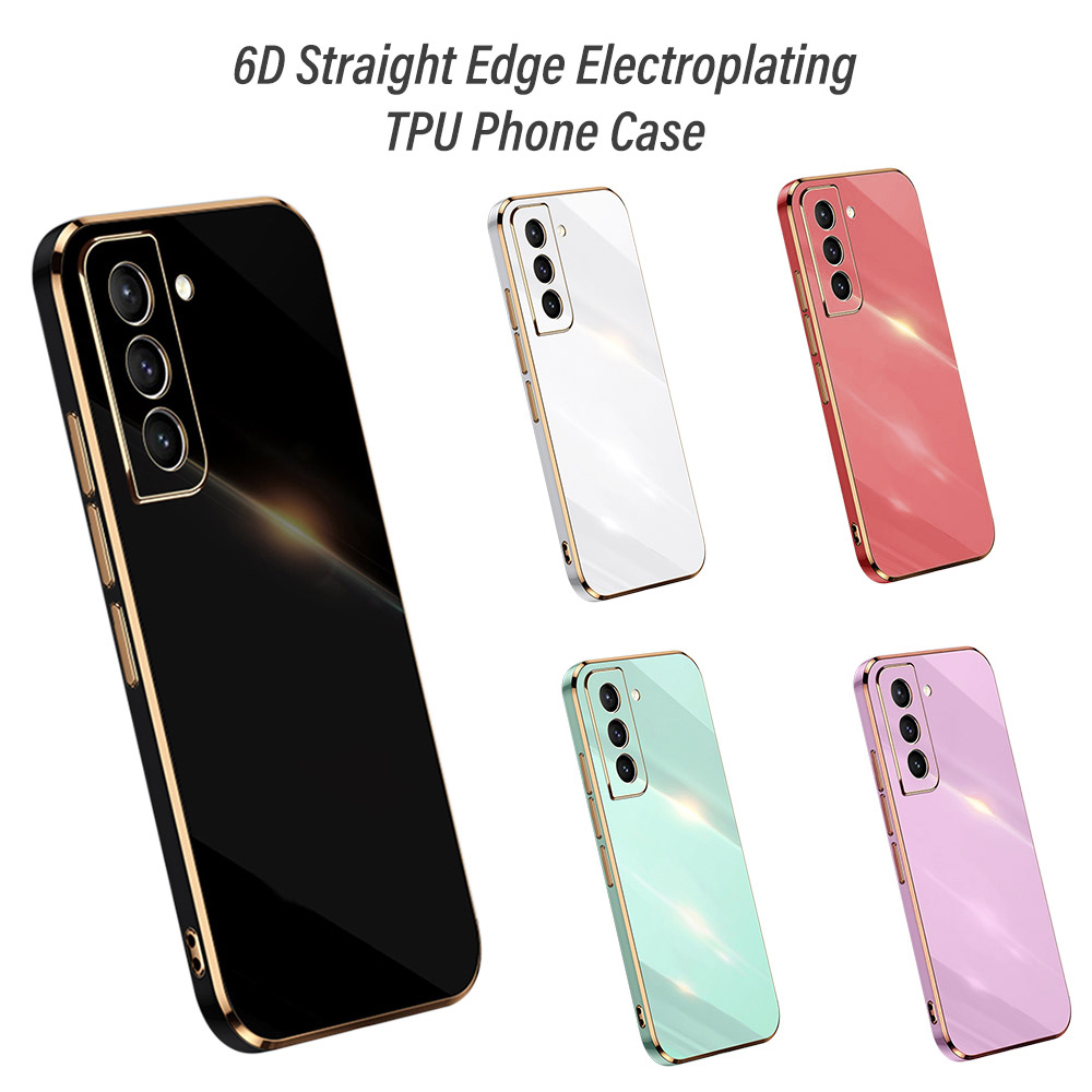 For Samsung S22 Ultra Case Luxury Plating Phone Case For Samsung Galaxy S22 Plus S21 Ultra S21 FE