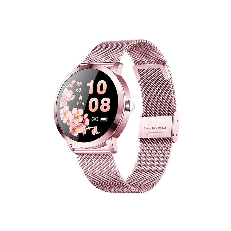 Q8H Women's Bluetooth Call Heart Rate Blood Oxygen Weather Music Control Smart Bracelet Sports Watch