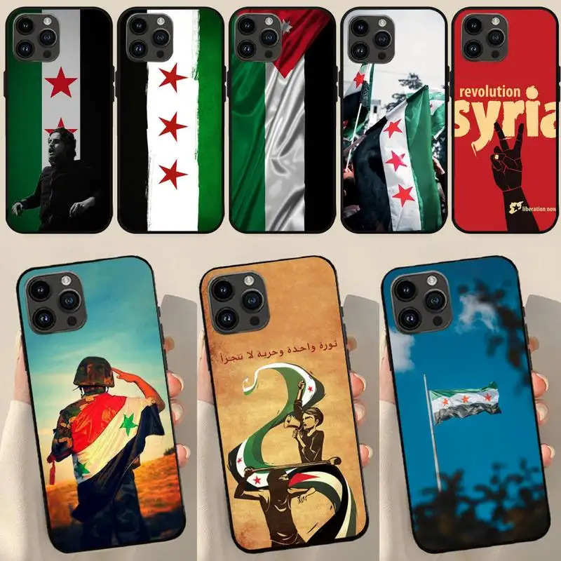 Mobile Phone Accessories Applicable to New Mobile Phone Case Syria Black Other Back Cover Style Painted Anti Fall