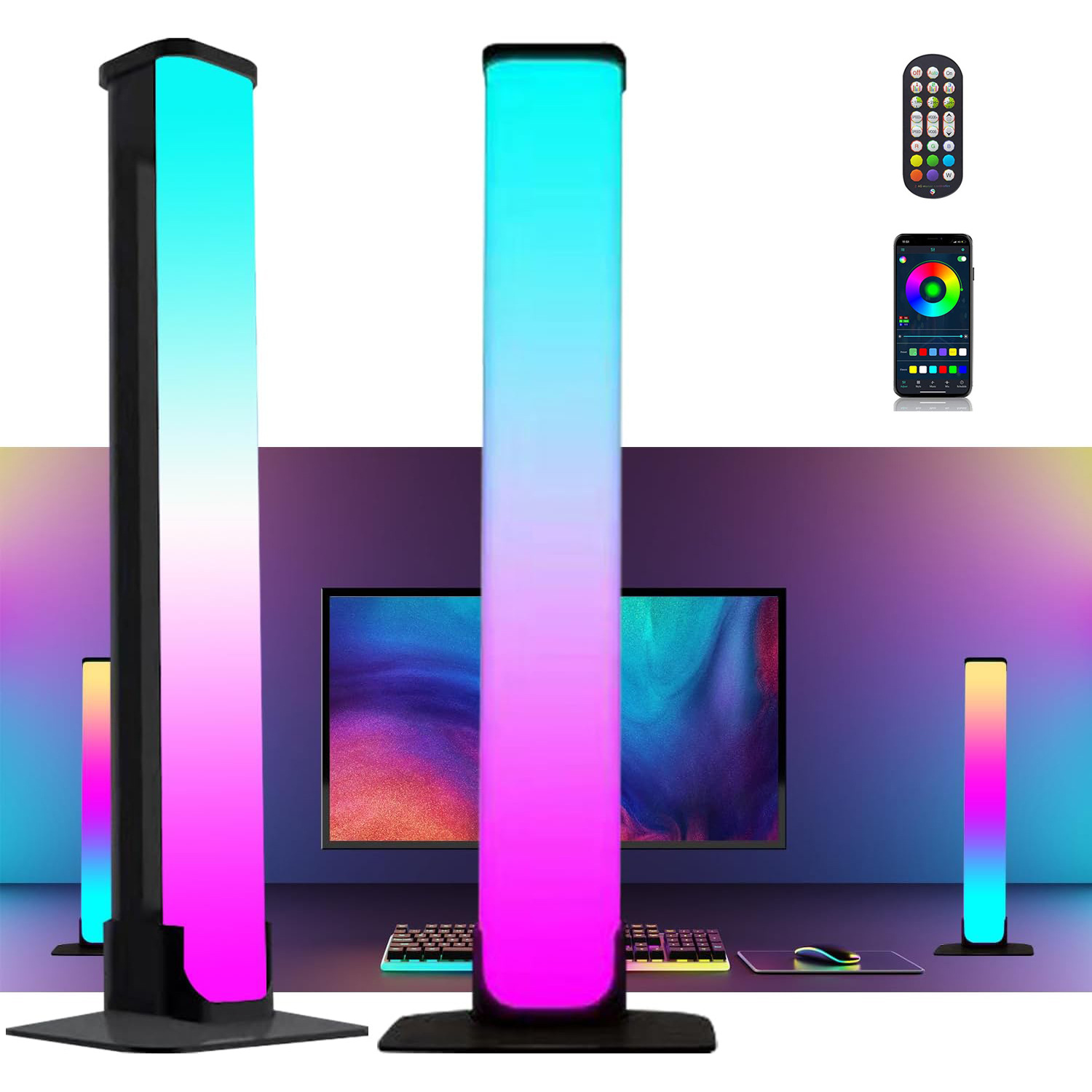 Desktop Atmosphere Light Shell Music Rhythm Light Computer Tv Background Atmosphere Light Kit