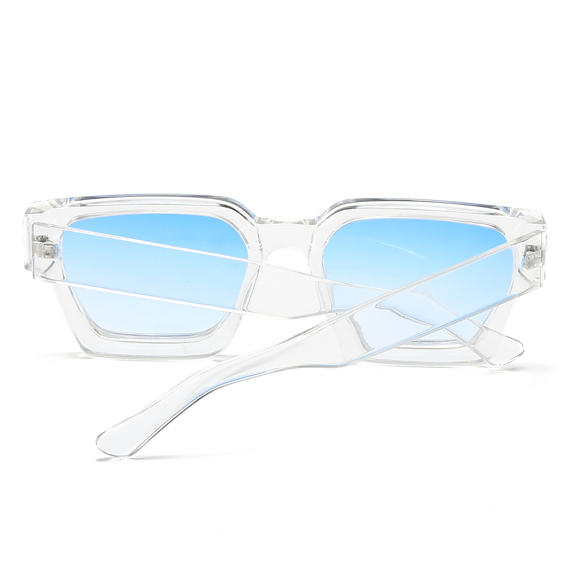 New Arrivals LNFCXI Fashion Square Women Sunglasses Retro Gradient Blue Designer Men Trending Sun Glasses Shades UV400